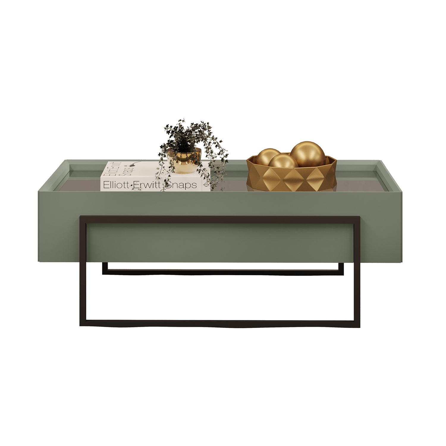 Mesa De Centro Loft Olivo, Negro