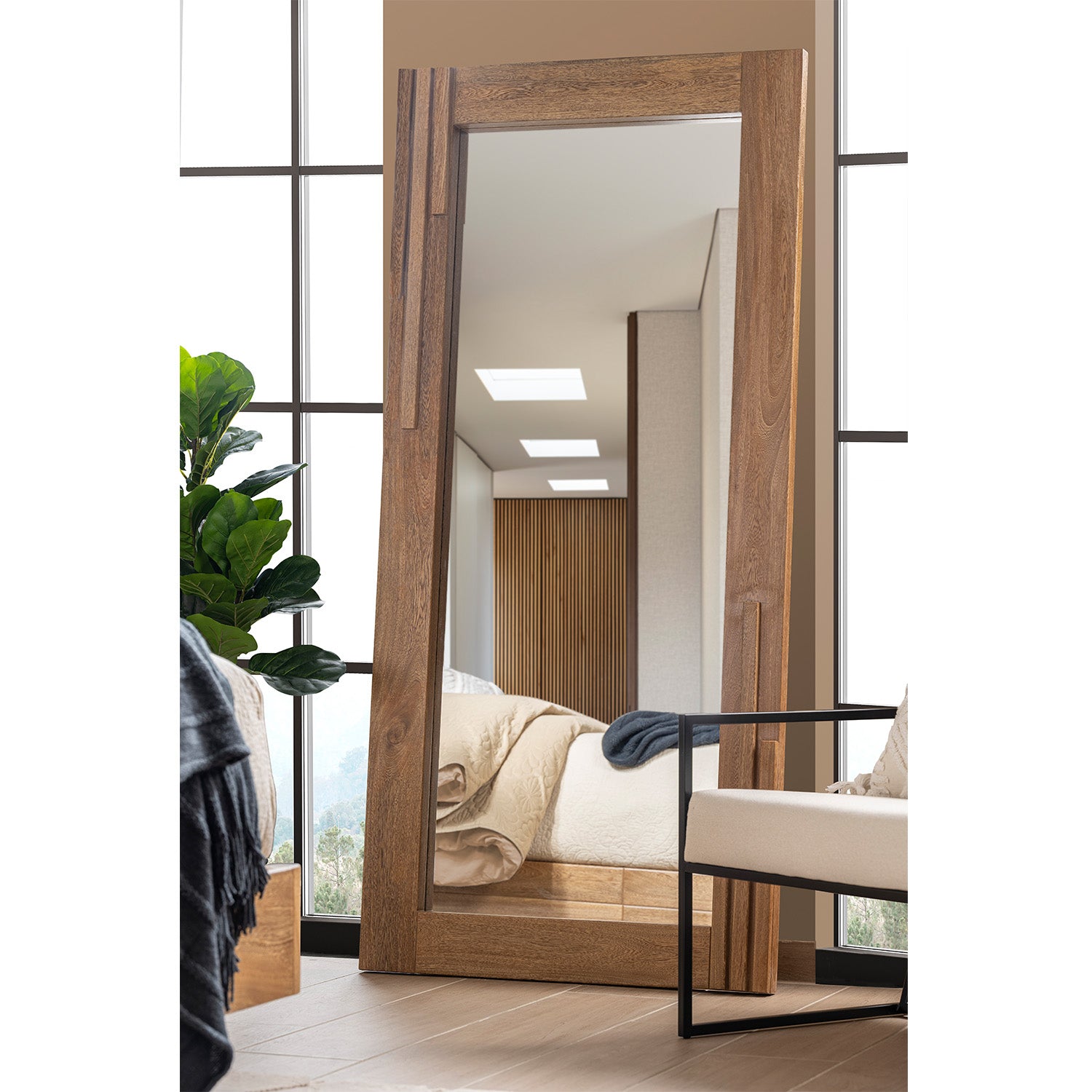 Alcoba Queen Italica Eurolino Beige, Natural
