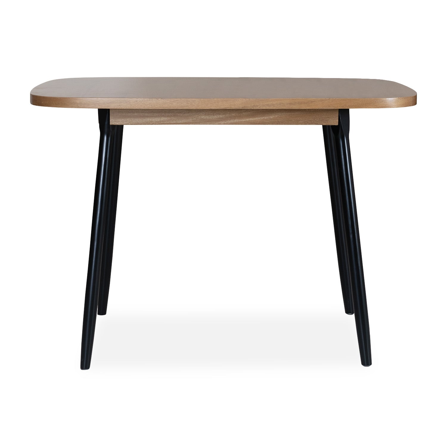 Mesa Comedor 4 Puestos Alina Natural, Negro