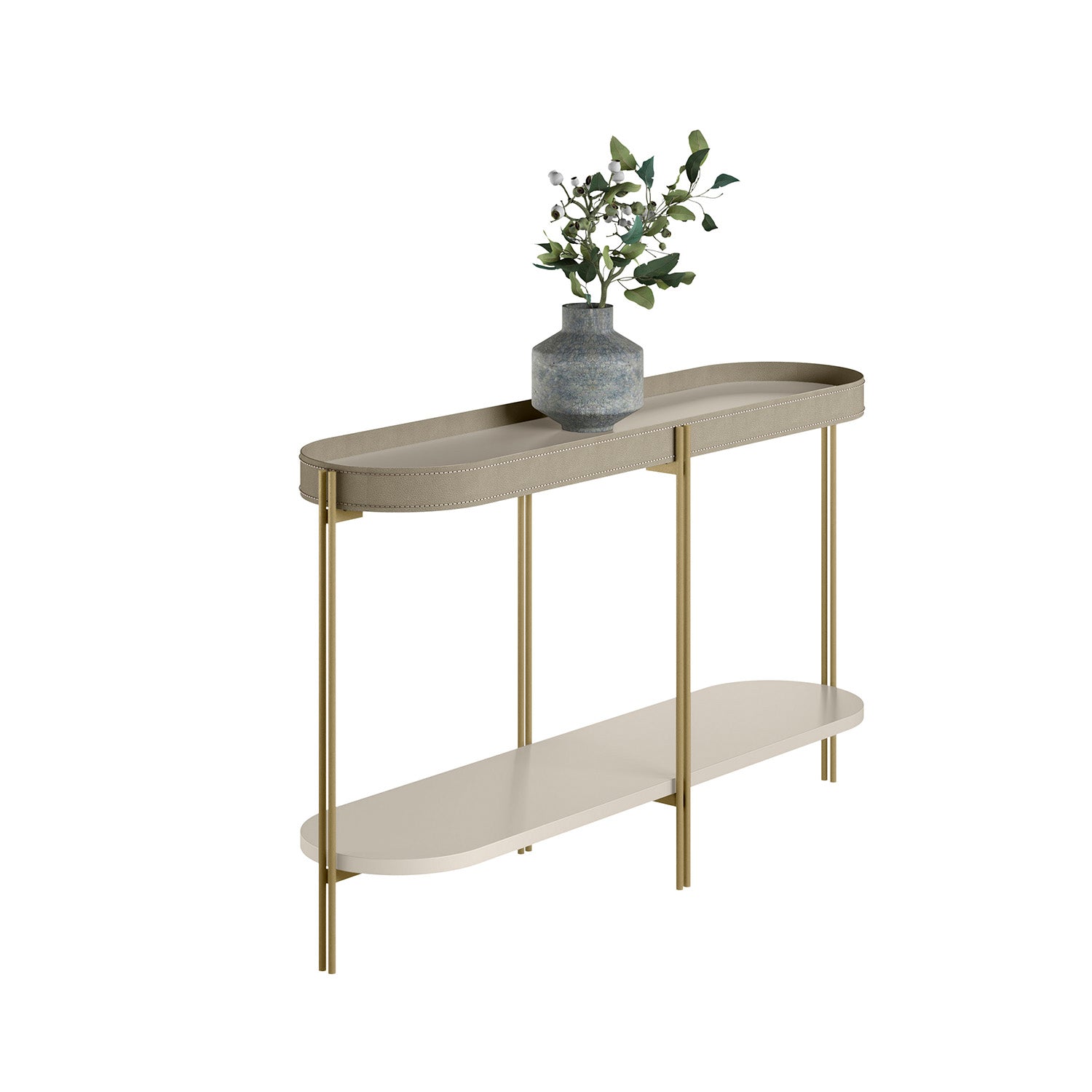 Consola Liam Eurocuero Off White