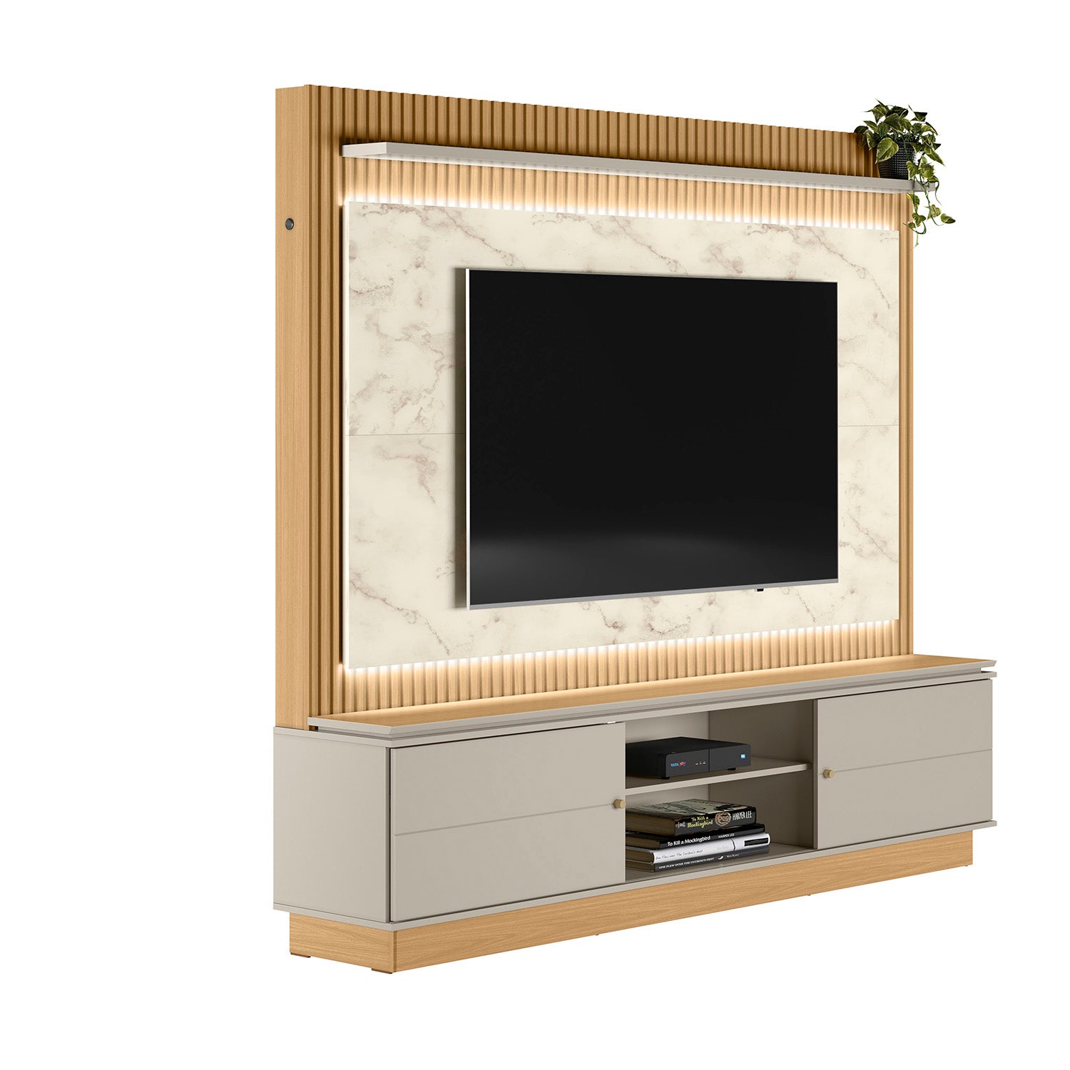 Centro De Entretenimiento Ted Natural, Off White 215X191