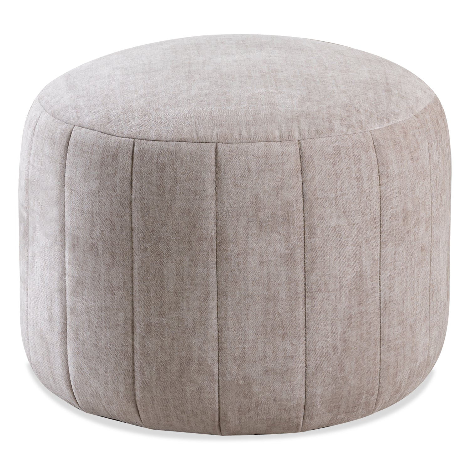 Puff Celta Velvet Azafran Crudo 50 cm