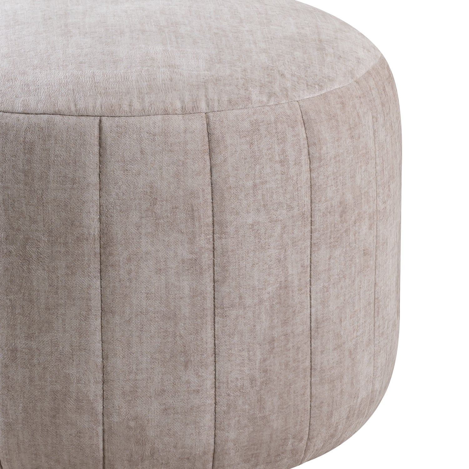 Puff Celta Velvet Azafran Crudo 50 cm