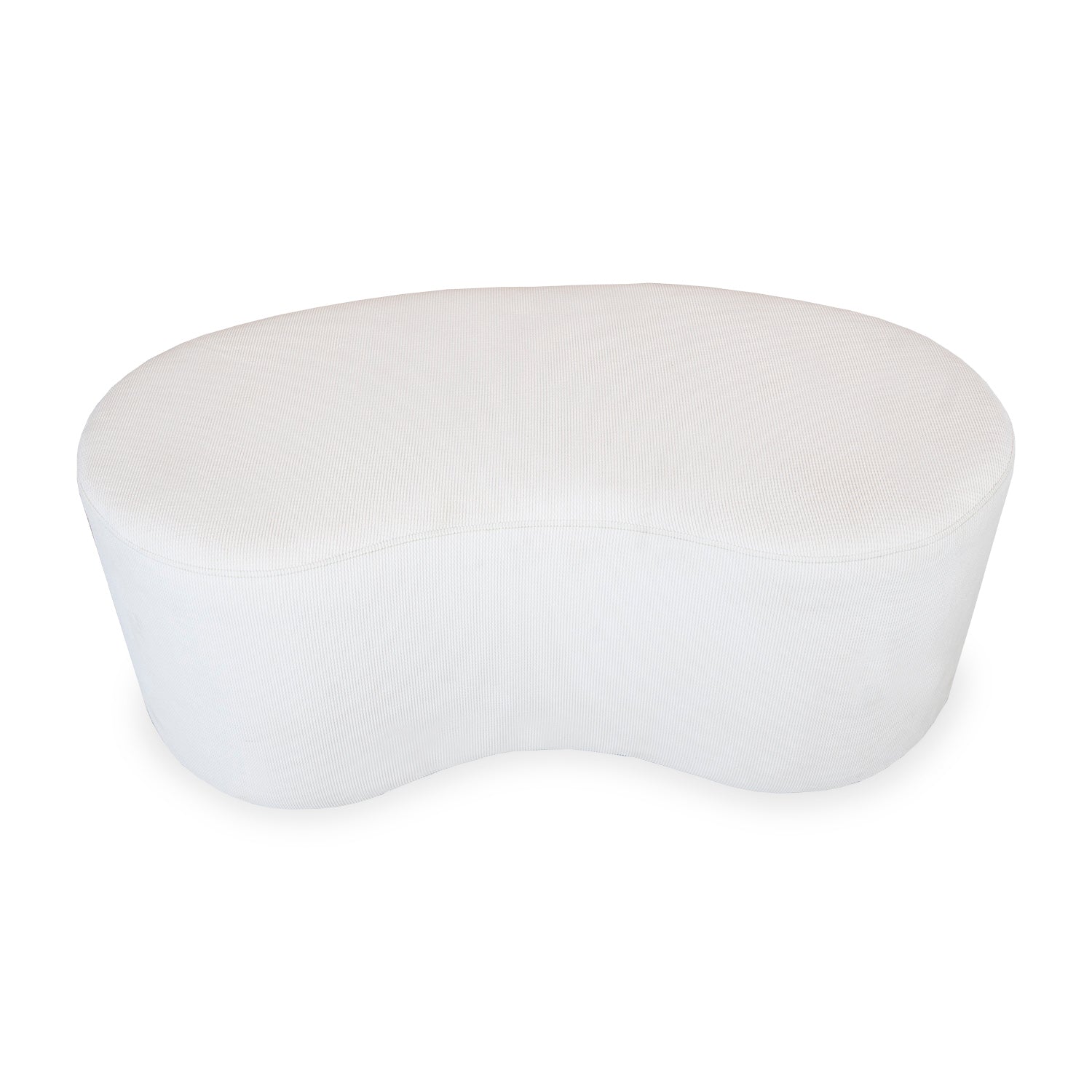 Puff Edna Microfibra Nhilo Sand, Champaña