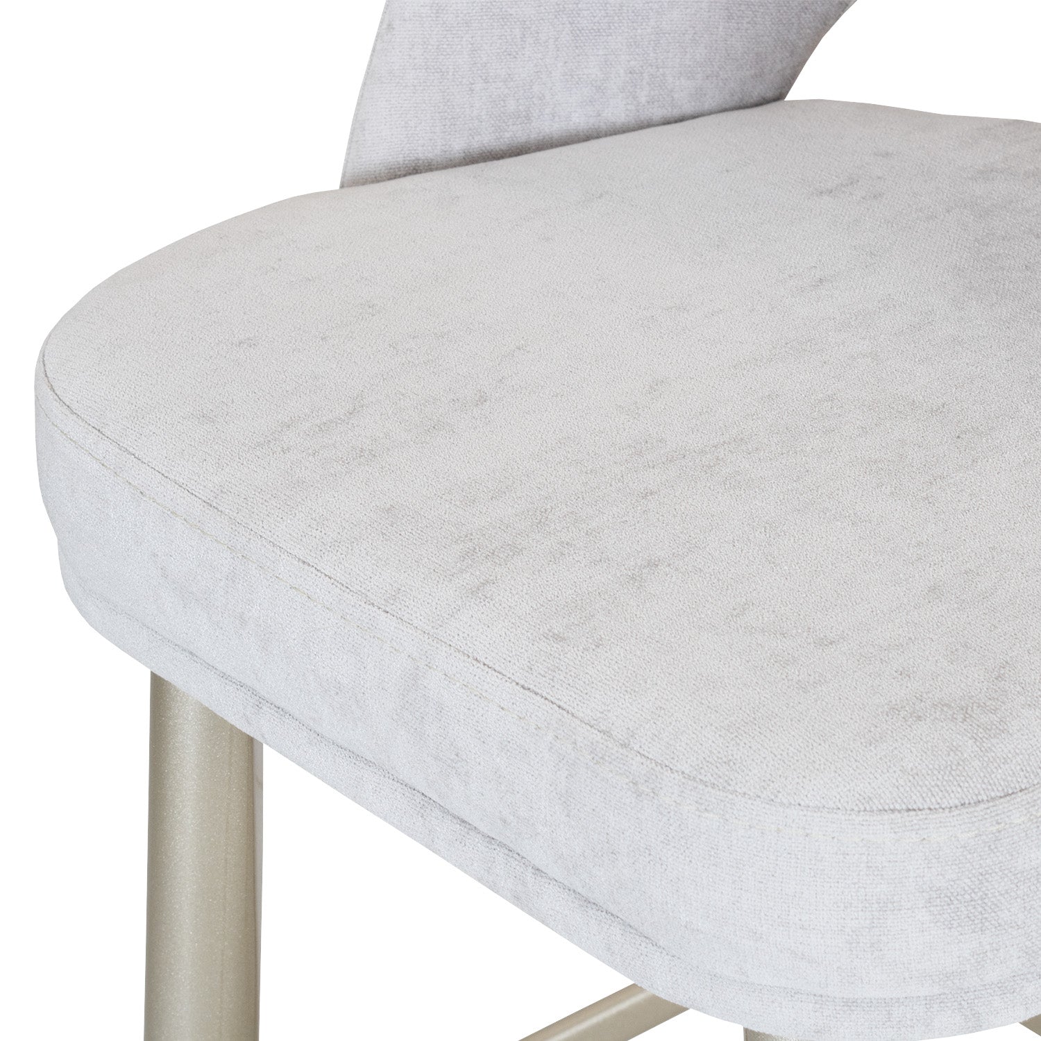 Silla Para Barra Versalles Velvet Emma Taupe, Champaña