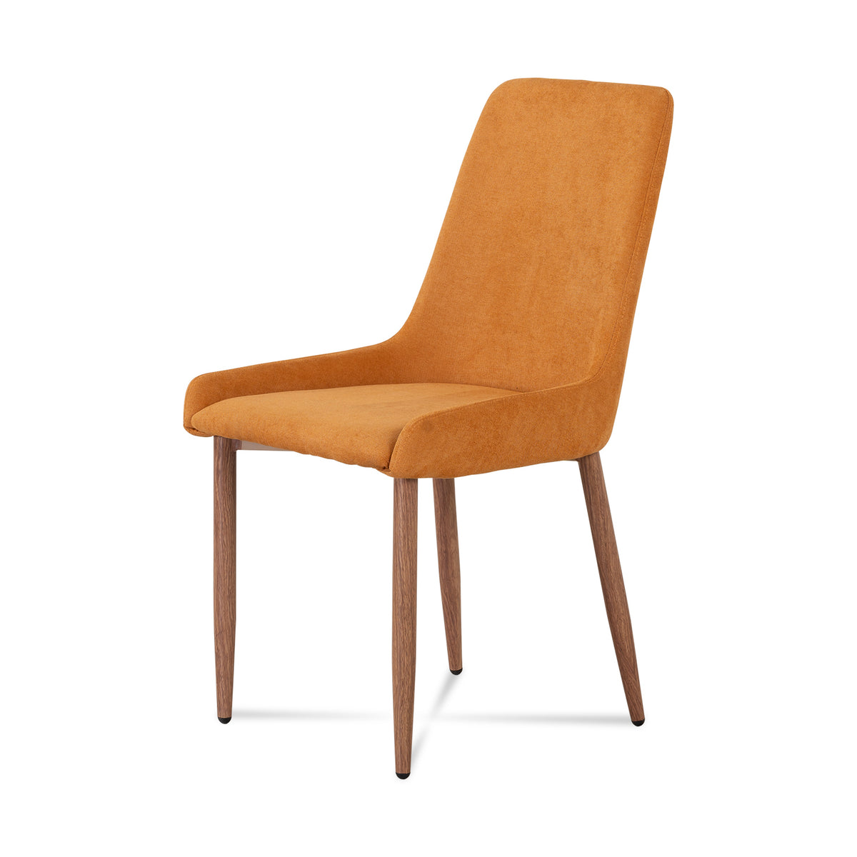 Comedor 4 Puestos Oliver Natural, Negro Marmolizado