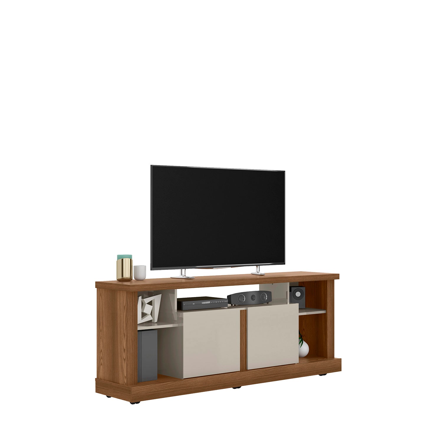 Mesa De Tv Lewis Avellana, Off White 160X66X37
