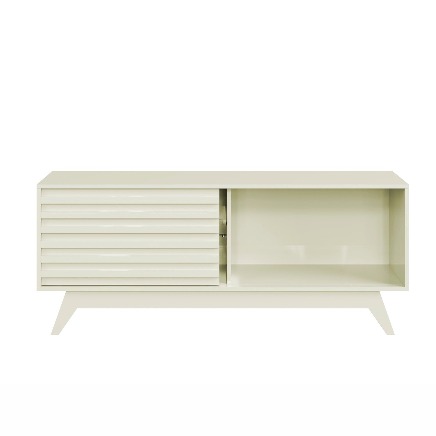 Mesa De Tv Deck Off White 140X57