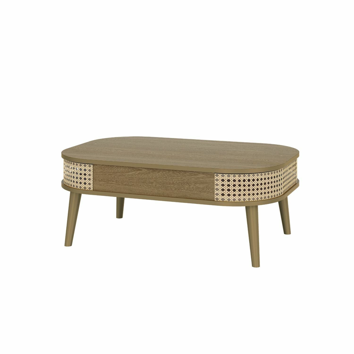 Mesa Centro Dali Natural, Tejido