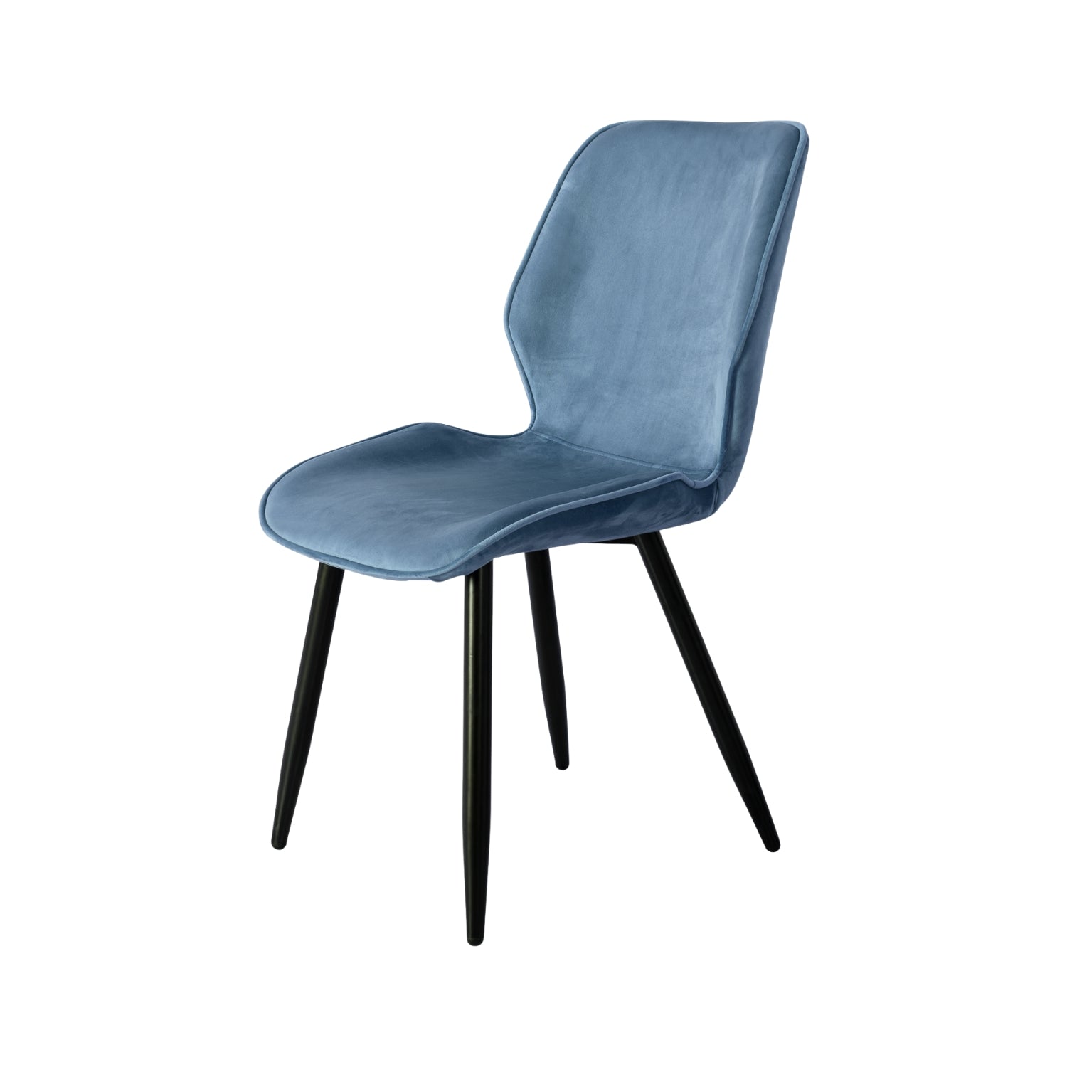 Silla De Comedor Wafu Verde Menta, Negro