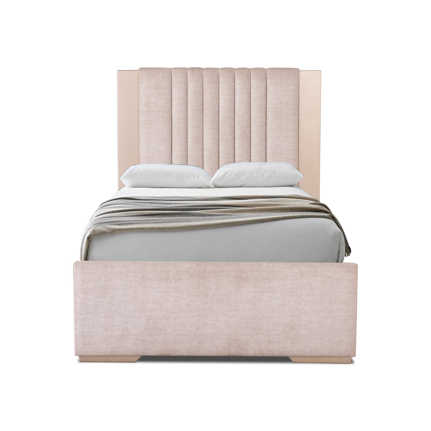Cama 1.00 Moscu Champaña Marmol