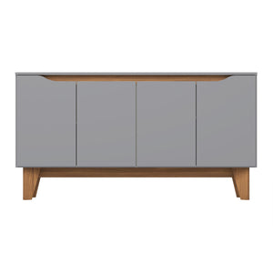 Bifé Hannah Natural,Gris Premium