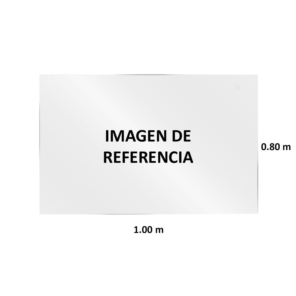 Vidrio 4Pt Kepler 80X100 8Mm Blanco