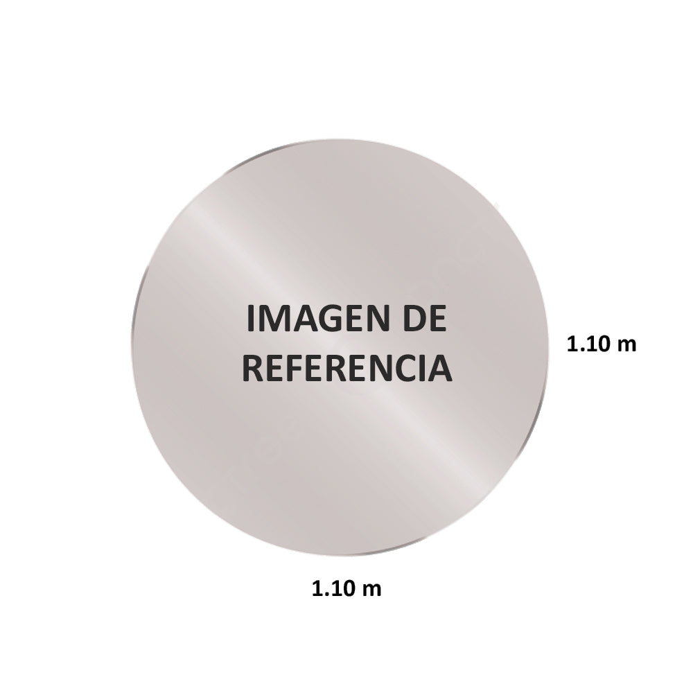 Vidrio 4Pto 1.10 Taupe Circular