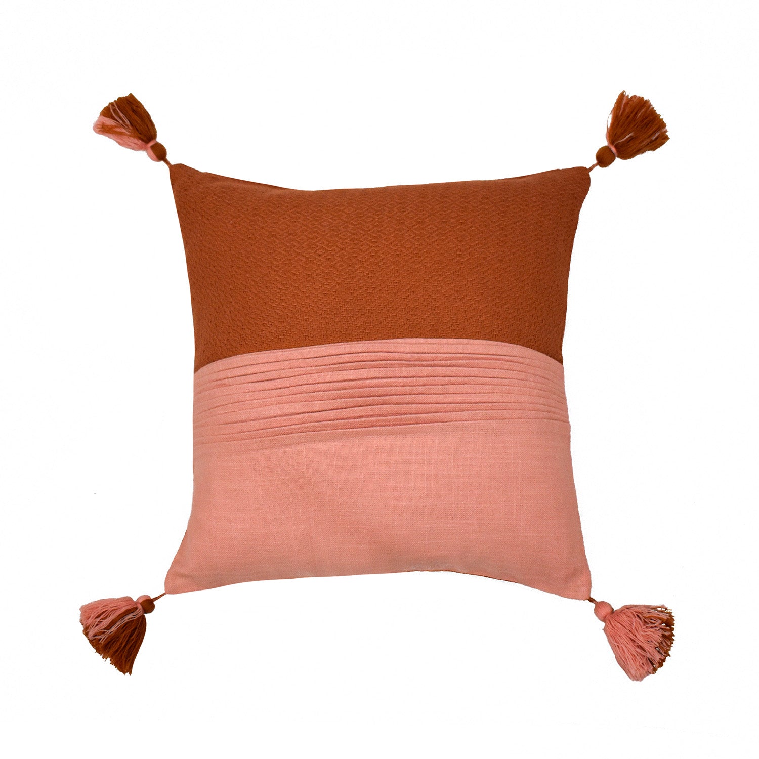 Cojín 45X45 Rosa/Terra Ivar 154