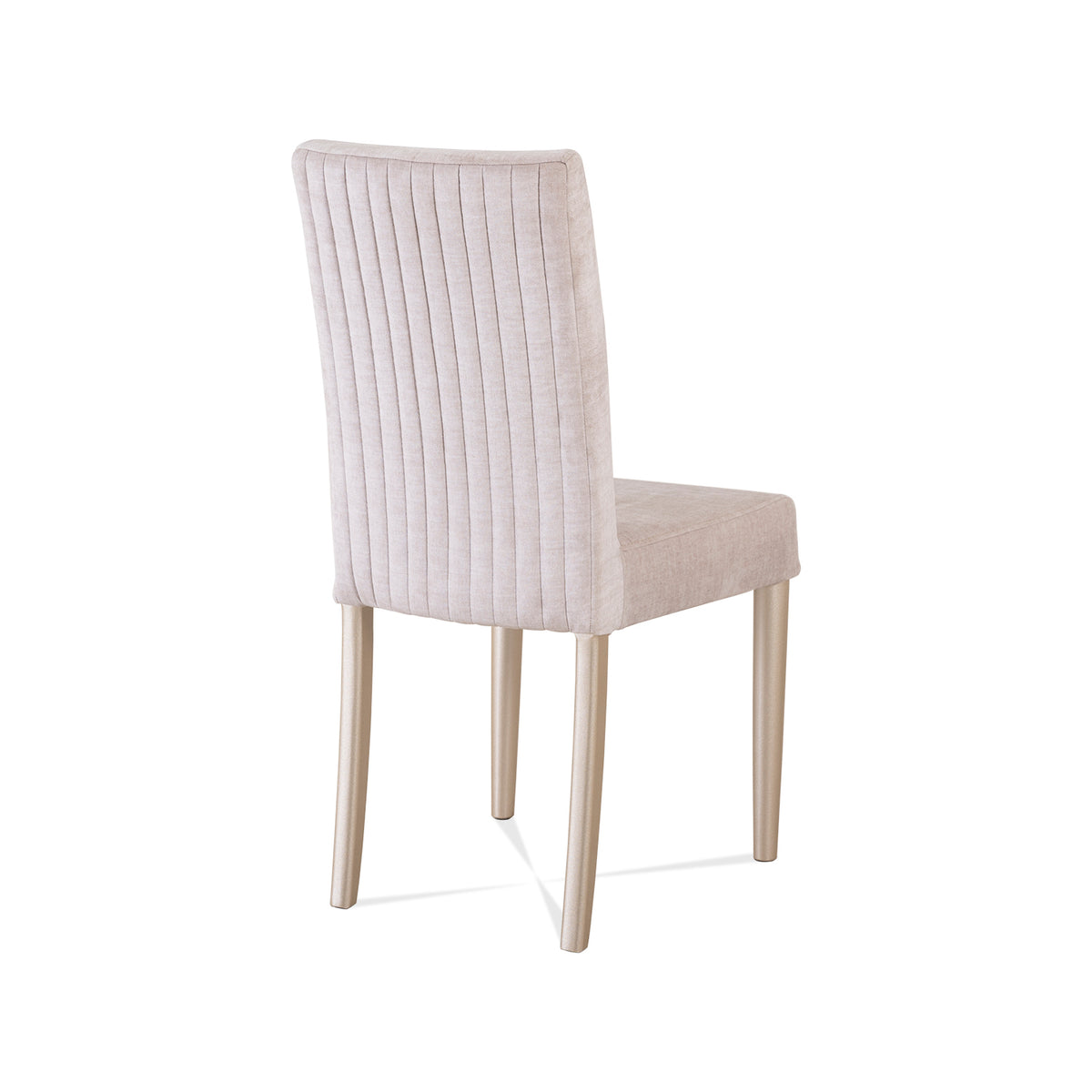 Comedor 4 Puestos Adam Velvet Azafran Crudo, Champaña 4 Sillas