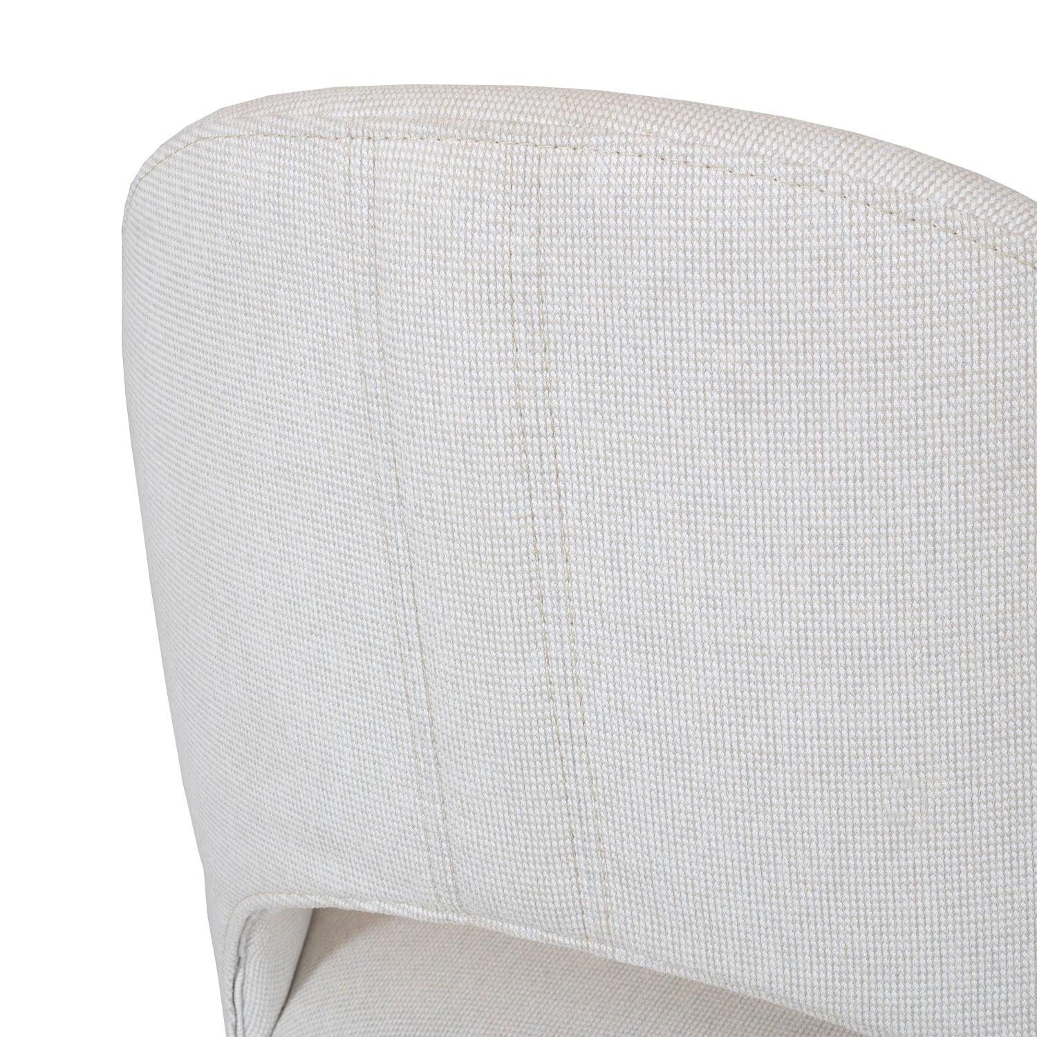 Comedor 4 Puestos Clara Microfibra Houston Beige, Crema