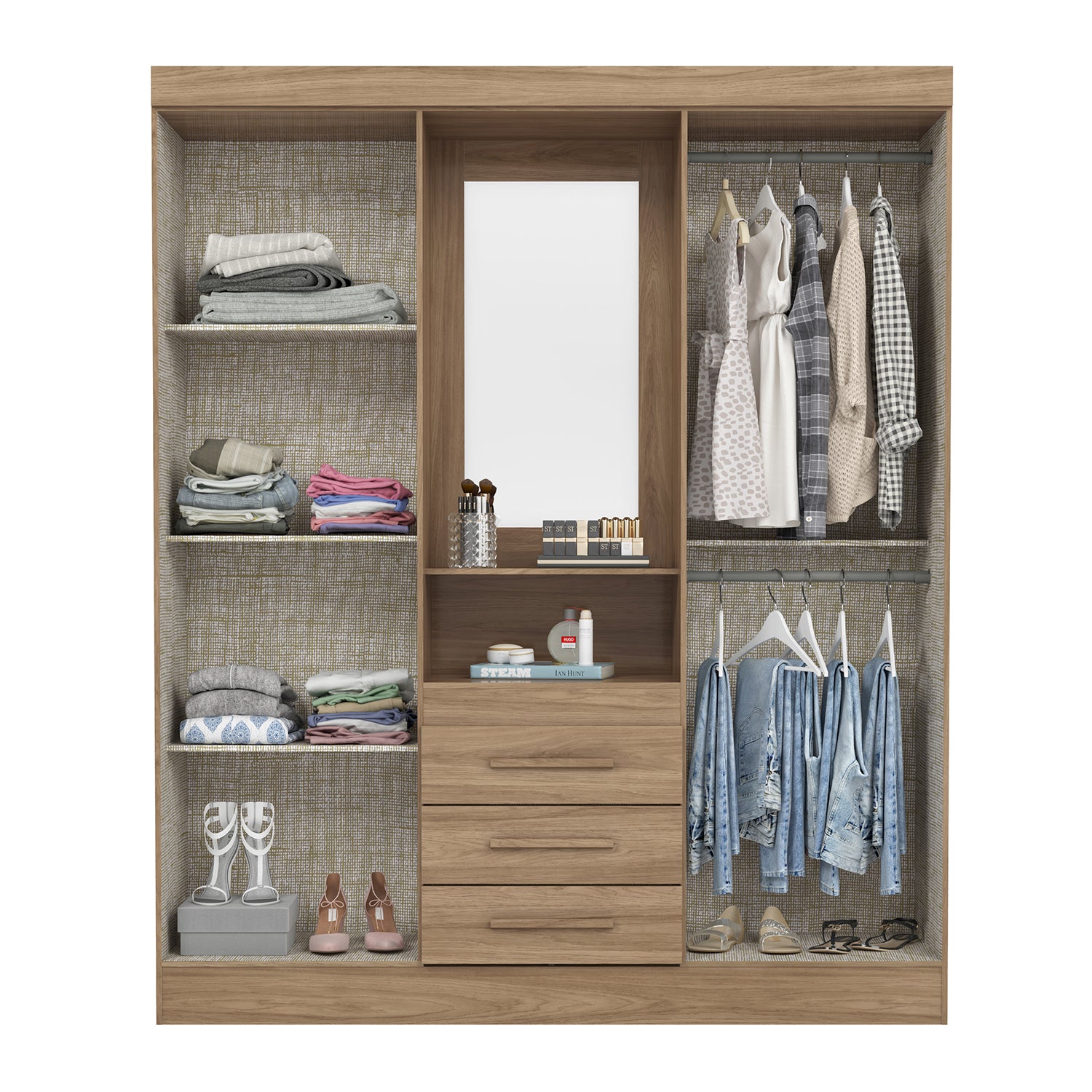 Closet Ellis Natural 163X195X47