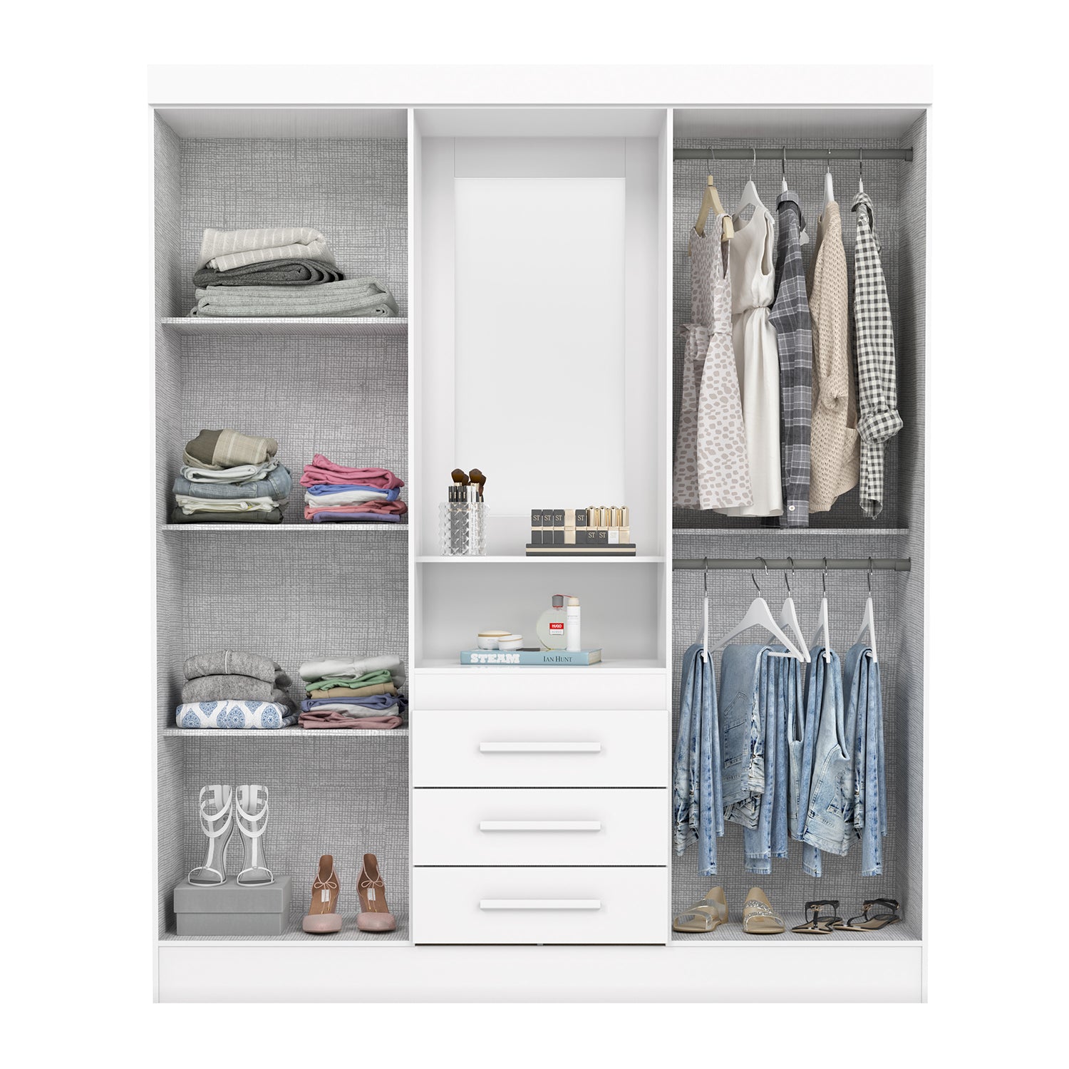 Closet Ellis Blanco 163X195X47