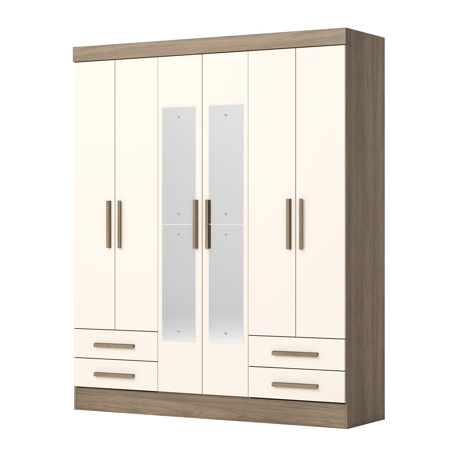 Closet Gian Natural, Off White 162X195X46