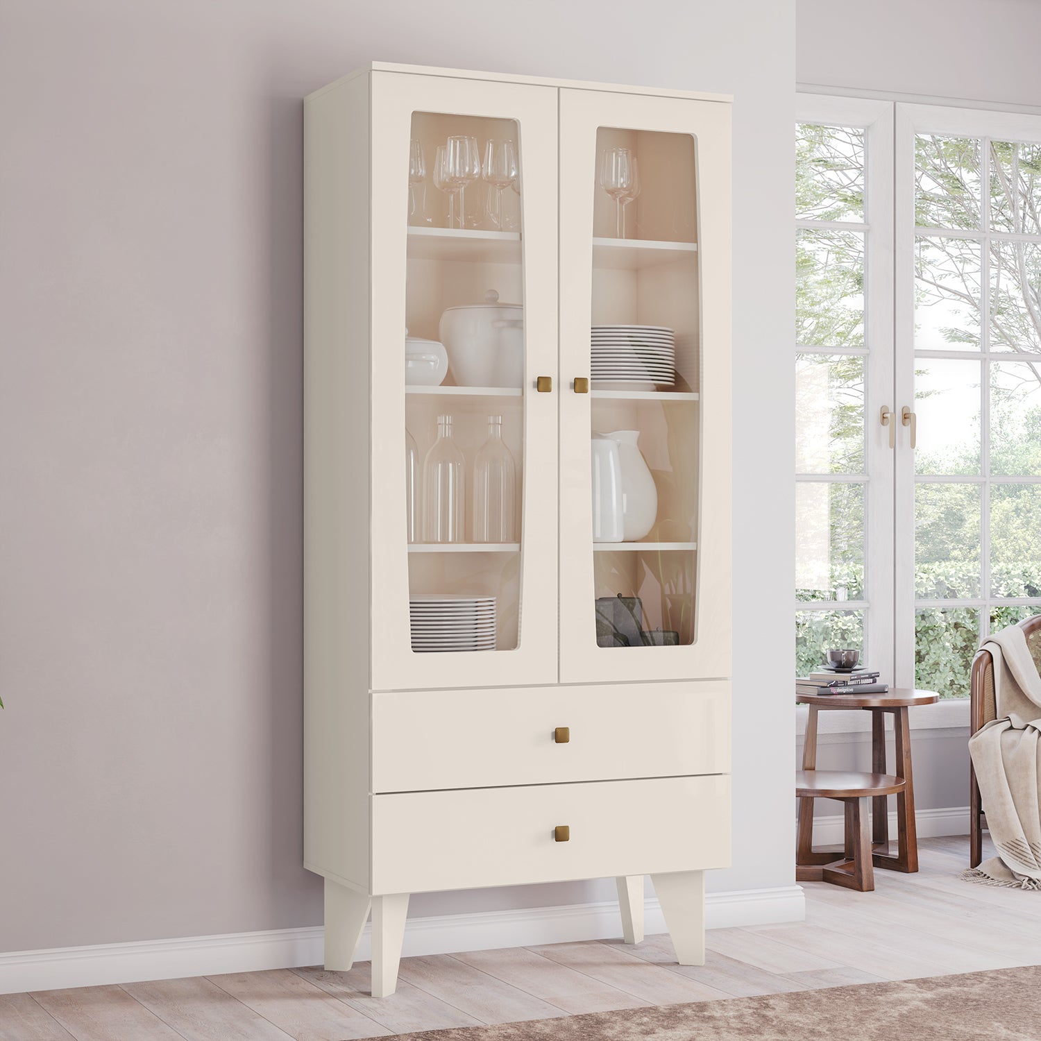 Vitrina Hannah Off White