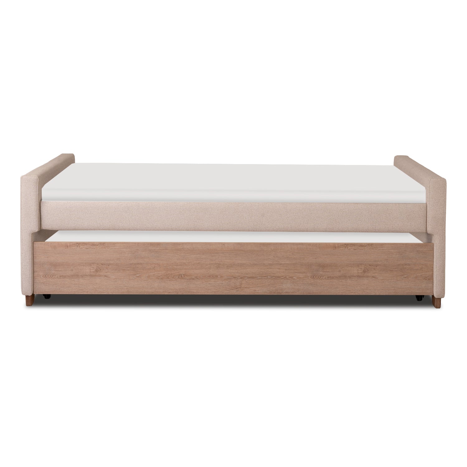 Cama Nido 1.00 Malta Eurolino Beige, Natural