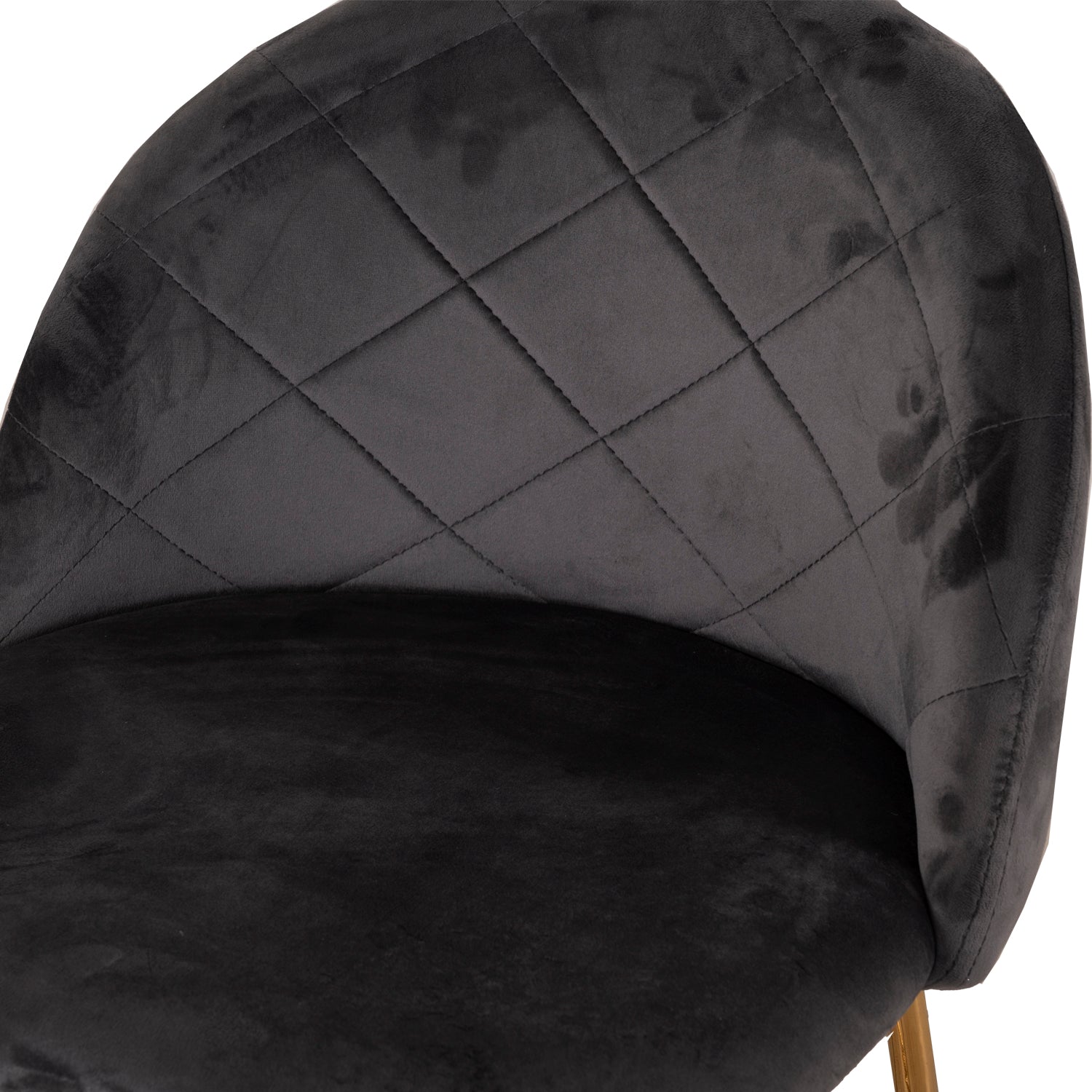 Silla Bar Kitty Velvet Gris