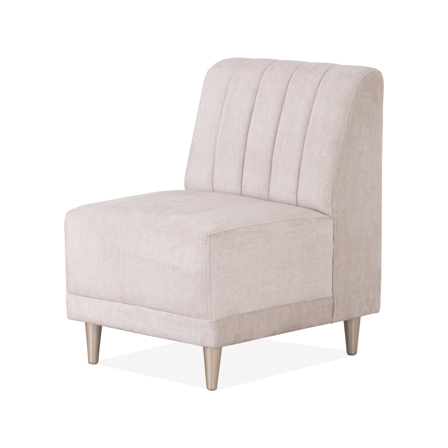 Juego de Sala Kenzo Velvet Atlas Marmol, Champaña