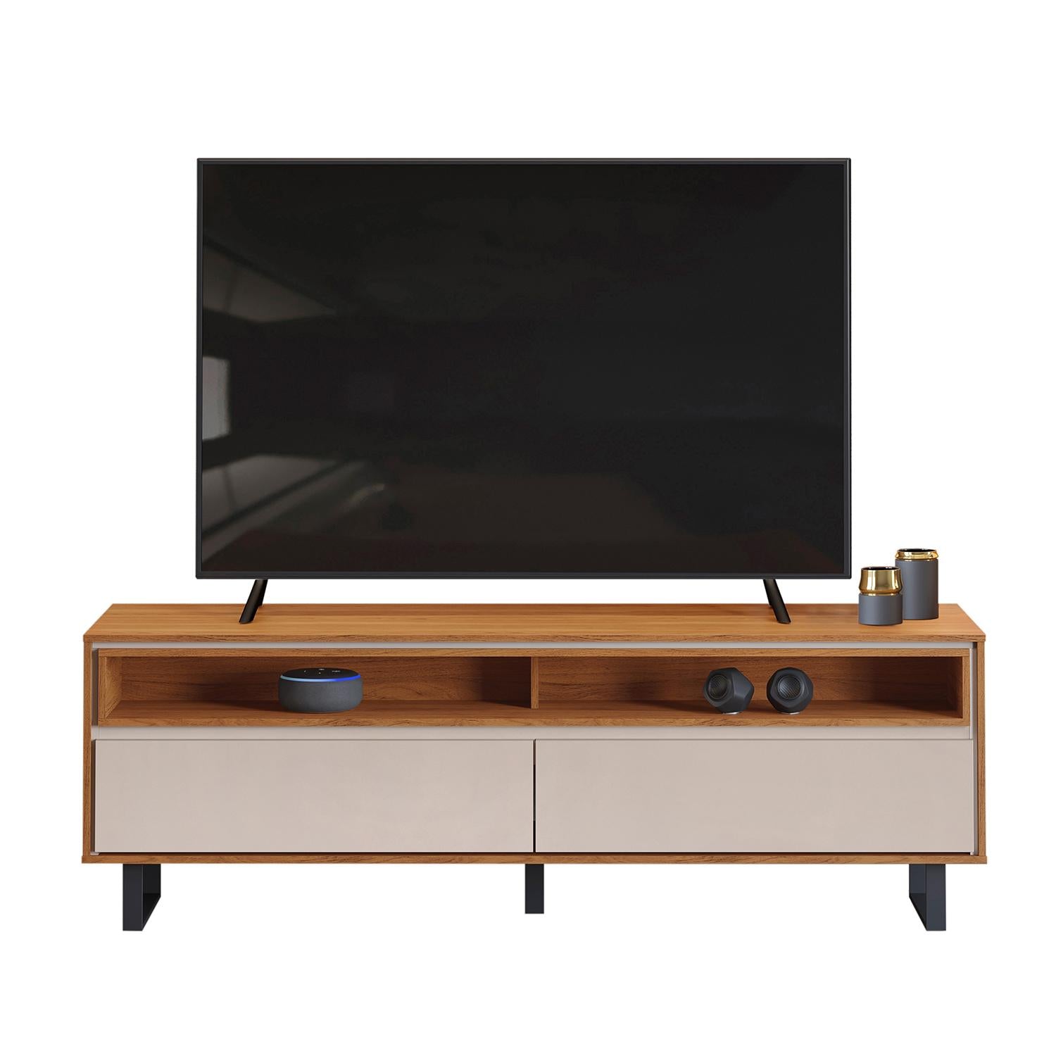 Mesa de Tv Marc Off White, Natural