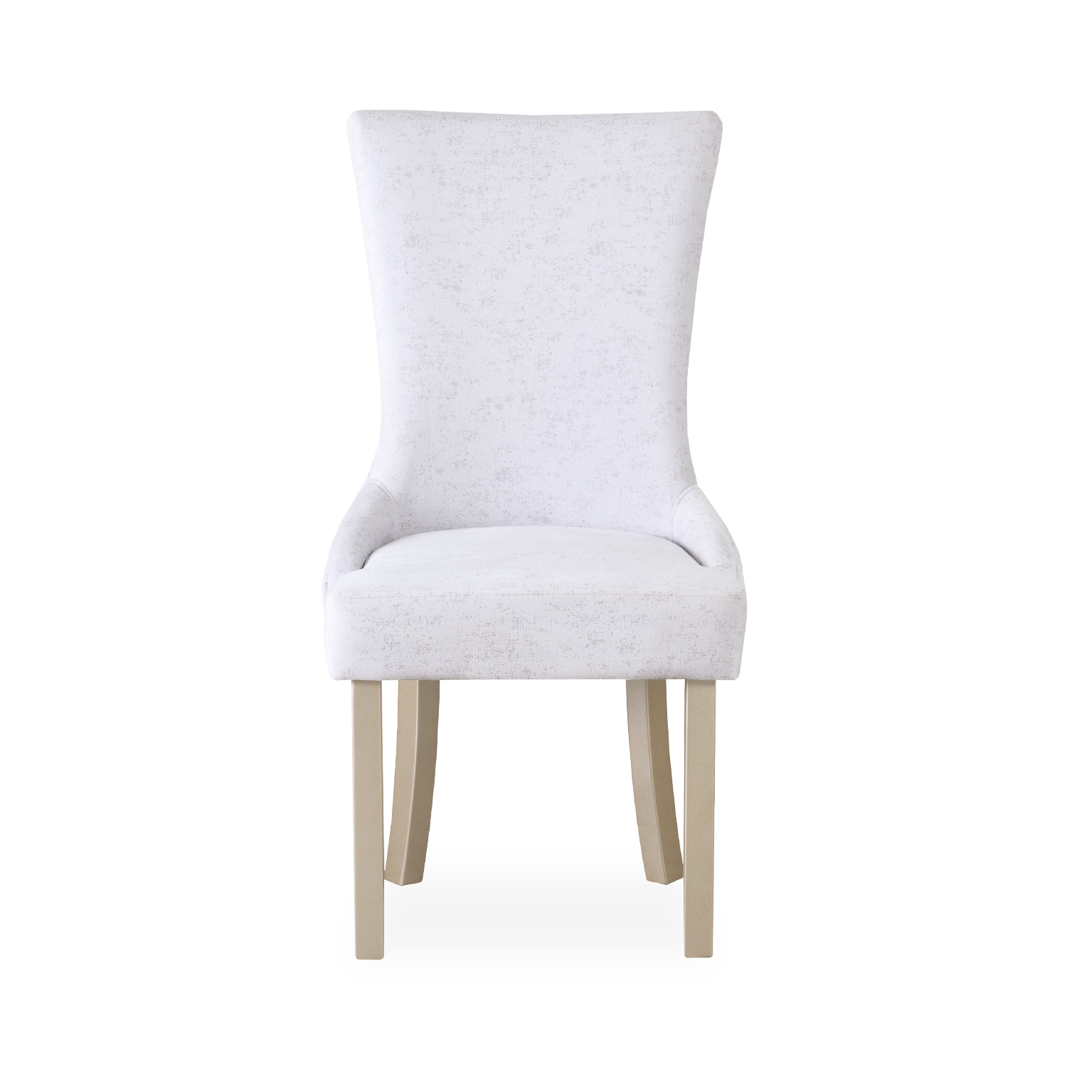 Comedor 6 Puestos Roma Velvet Eleganza Plata, Champaña