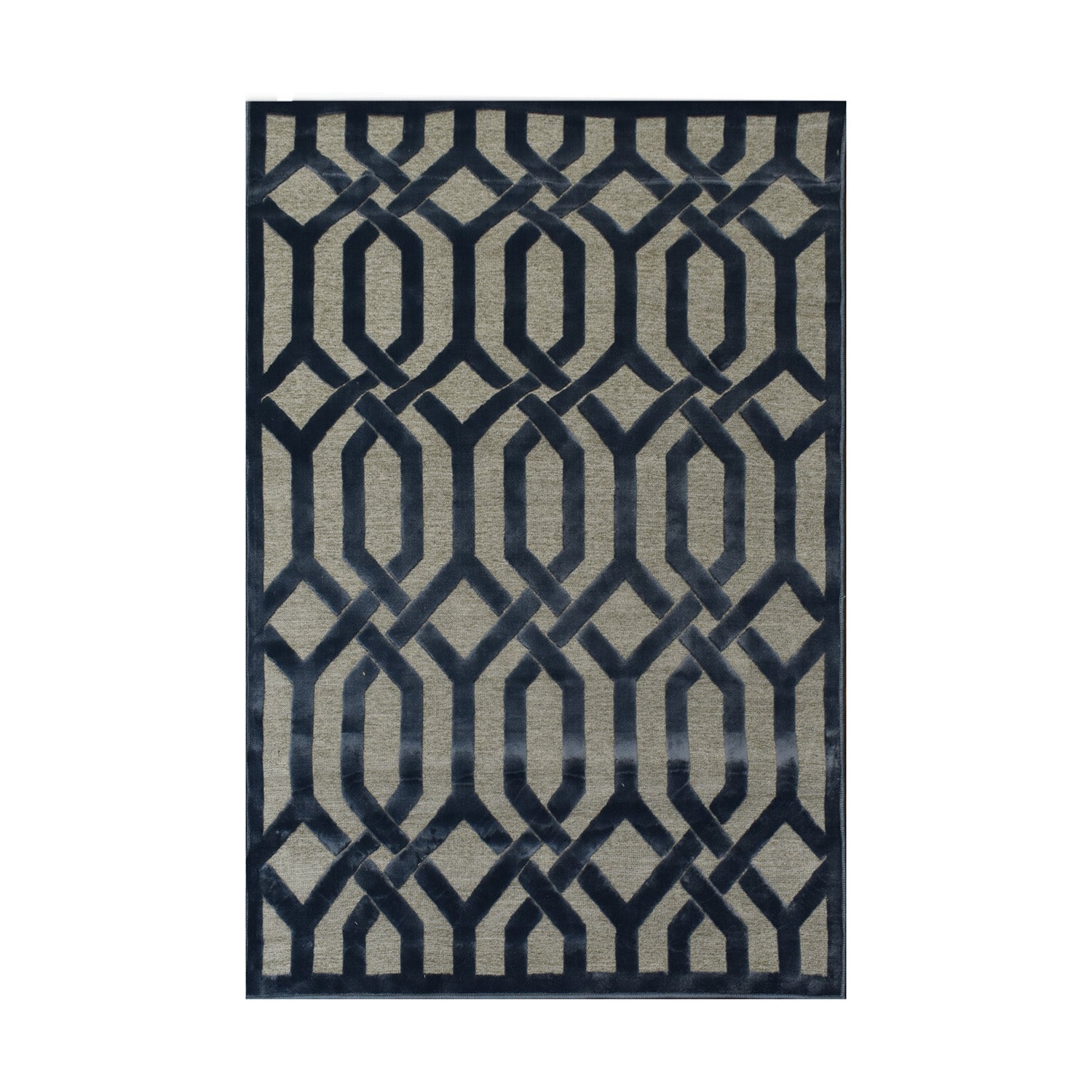 Alfombra 120X170 Azul Ferri