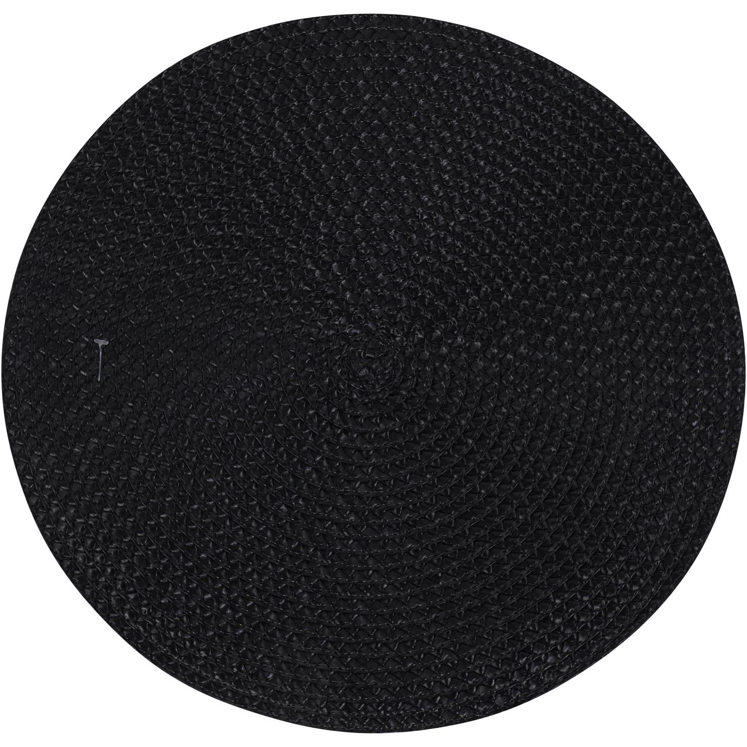 Individuales 38X38 Grafito Tejido