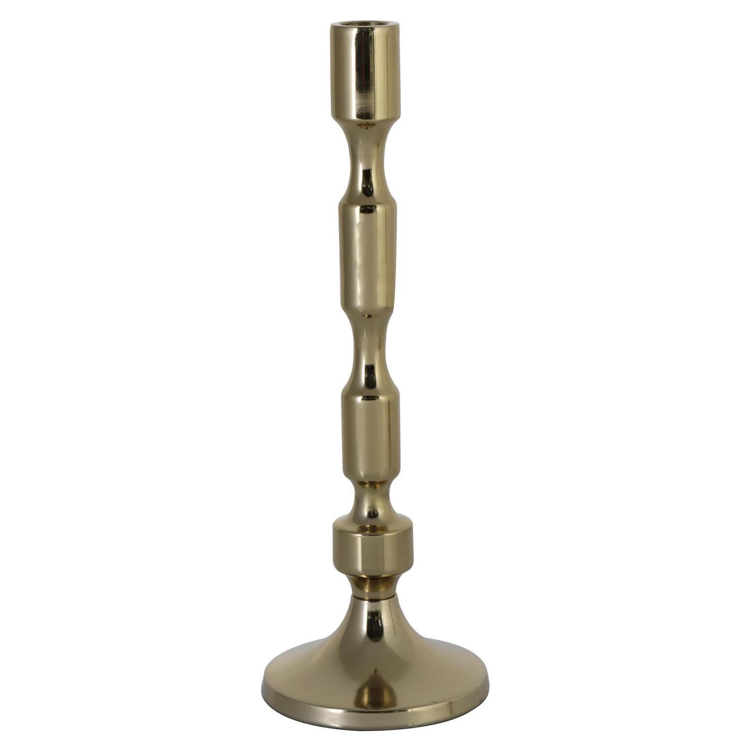 Candelabro 10.5X10.5X31 Oro Impetu