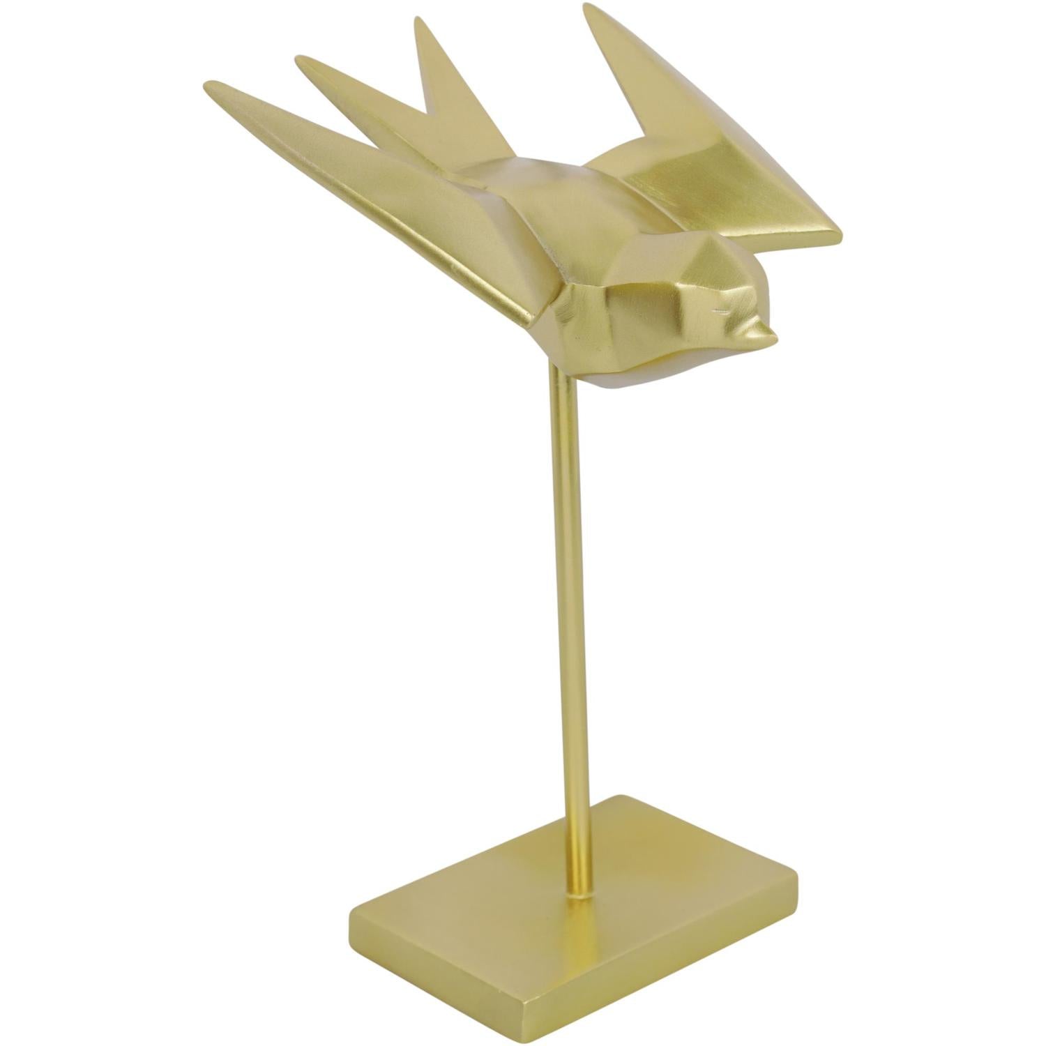 Figura 15X17X27 Dorado Paloma Geo