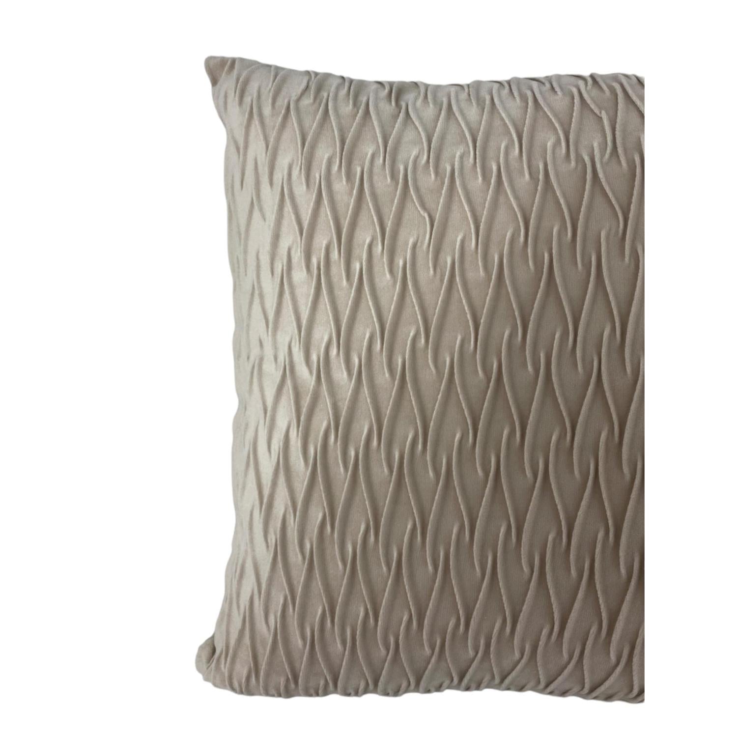 Cojín 45X45 Champaña Pliexe