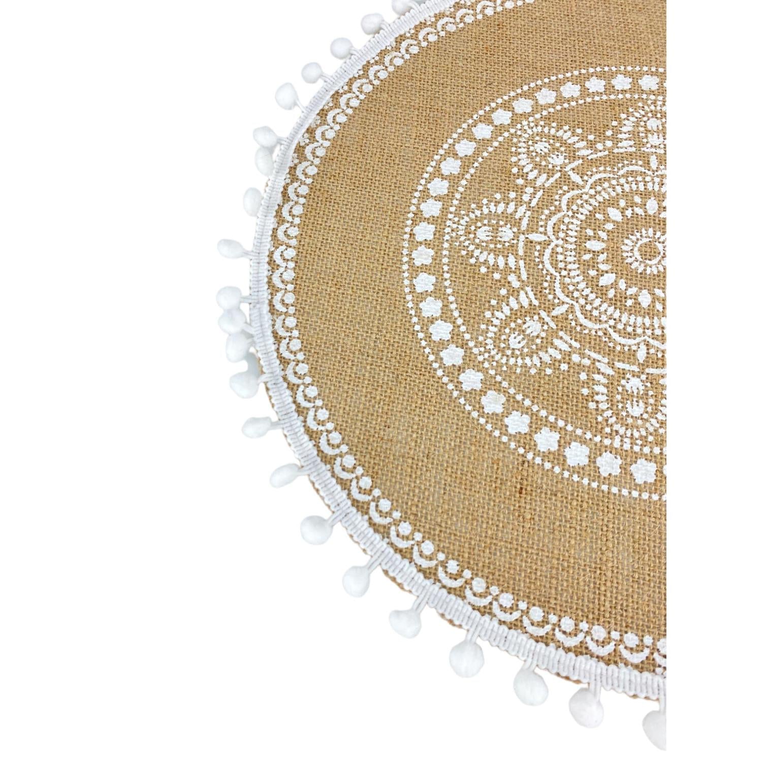 Individuales 38X38X0.1 Natural Oscuro Fryda Aug