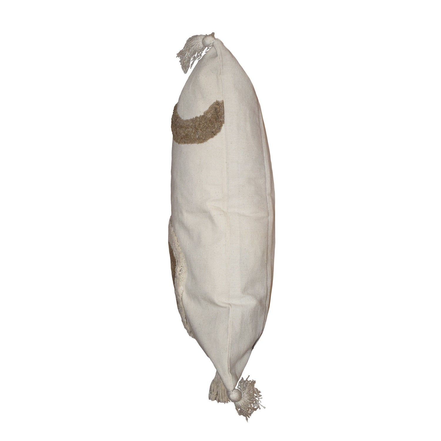 Cojin 30X50 Taupe, Marfil Rustic 04