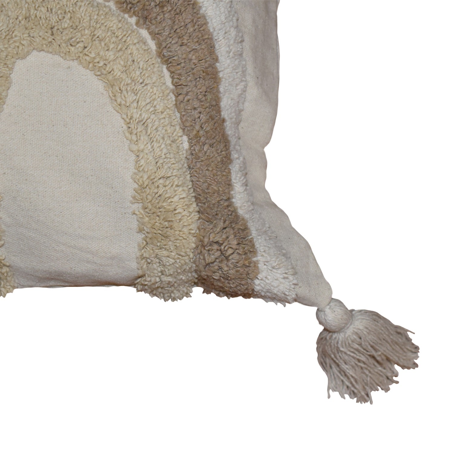 Cojin 30X50 Taupe, Marfil Rustic 04
