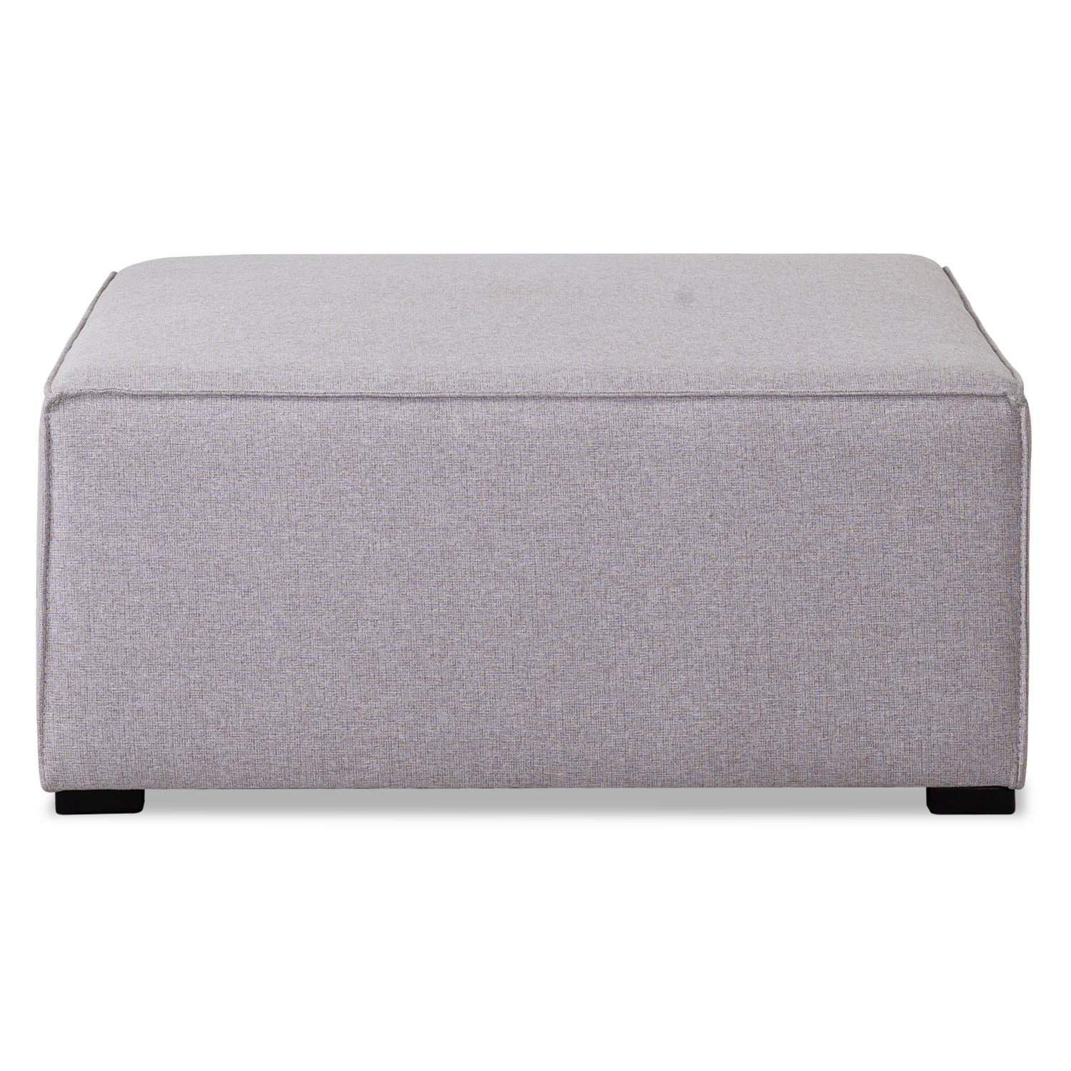 Puff Memphis Lino Klap Gris