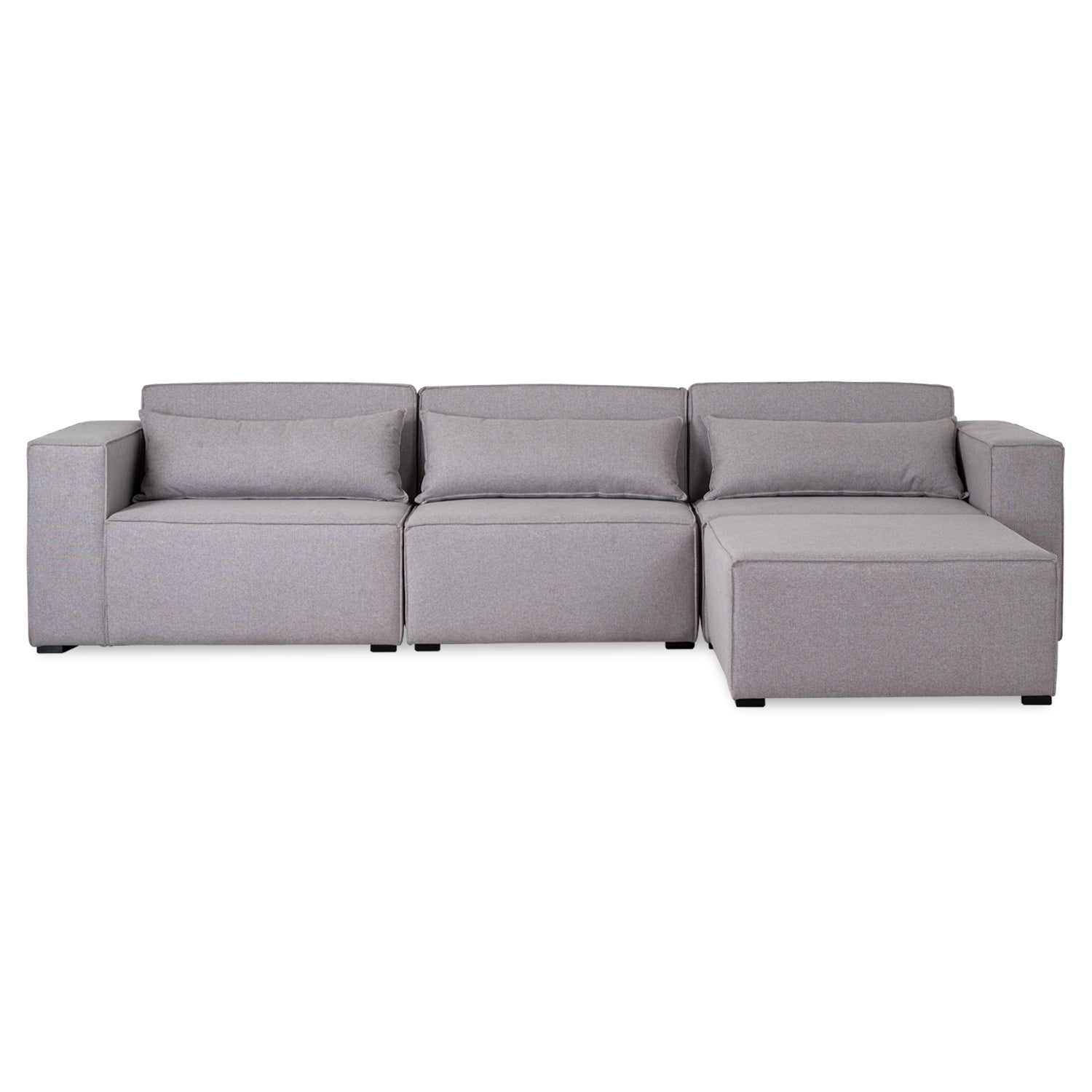 Poltrona Menphis Lino Klap Gris Click Clack
