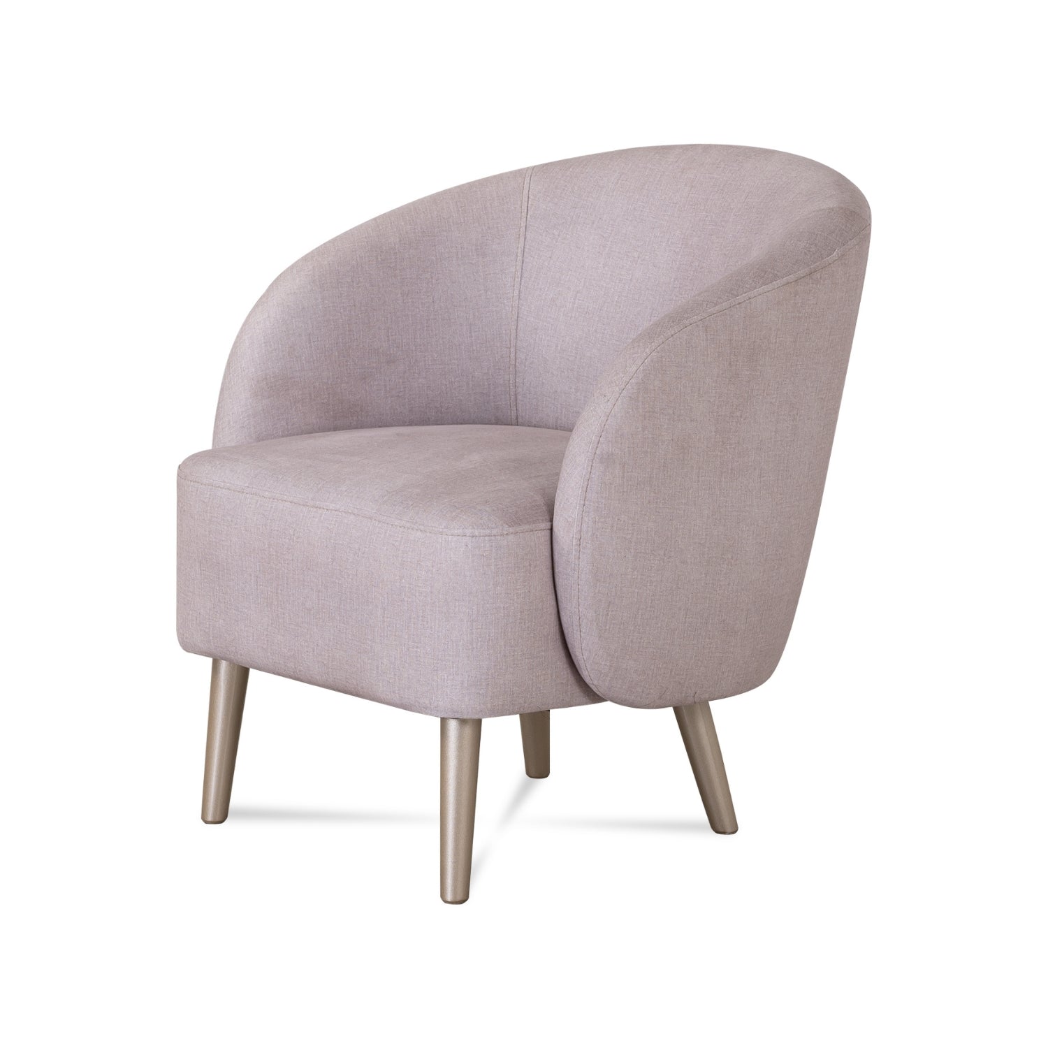 Poltrona Colin Velvet Azafran Crudo, Champaña