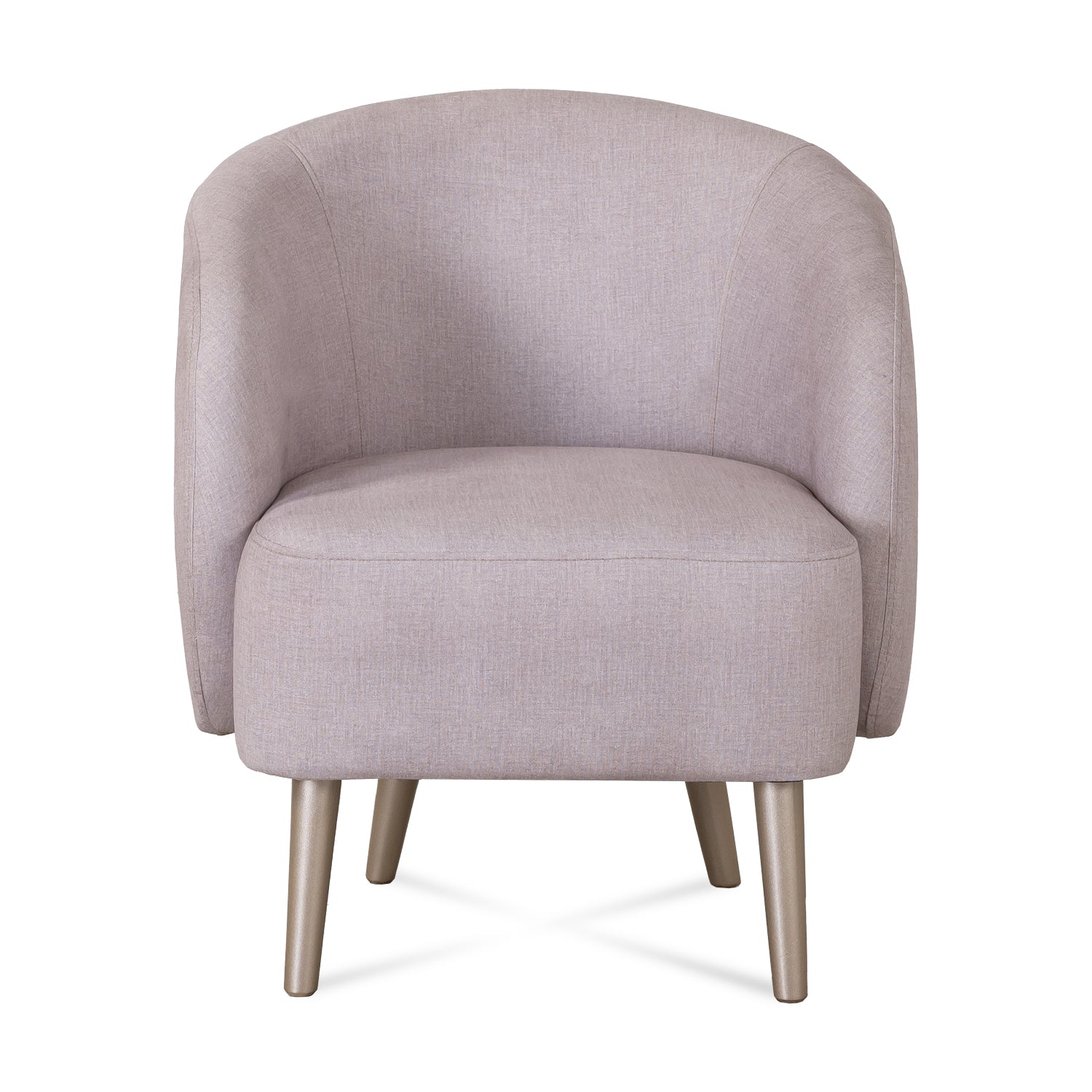 Poltrona Colin Velvet Azafran Crudo, Champaña