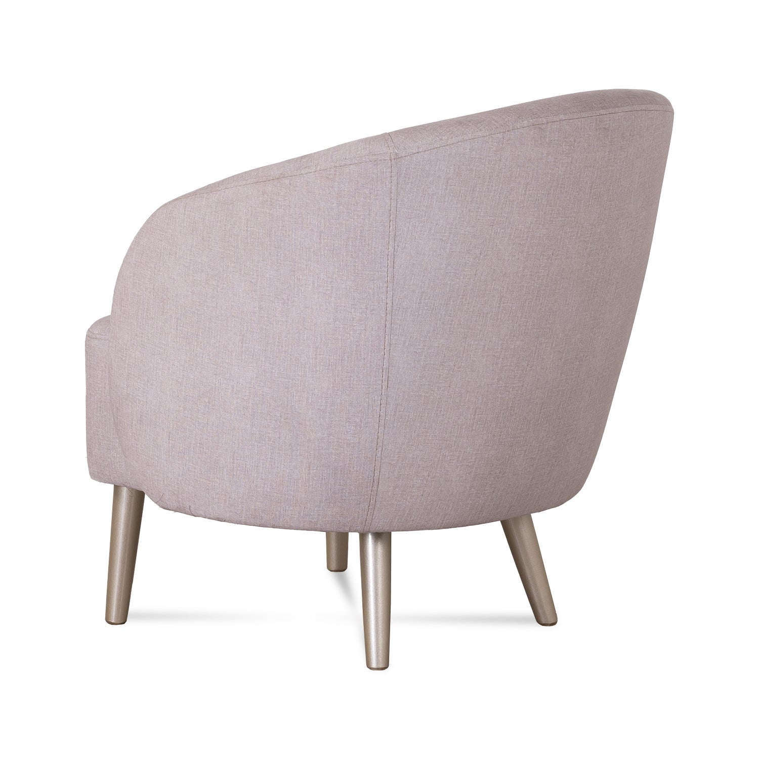 Poltrona Colin Velvet Azafran Crudo, Champaña