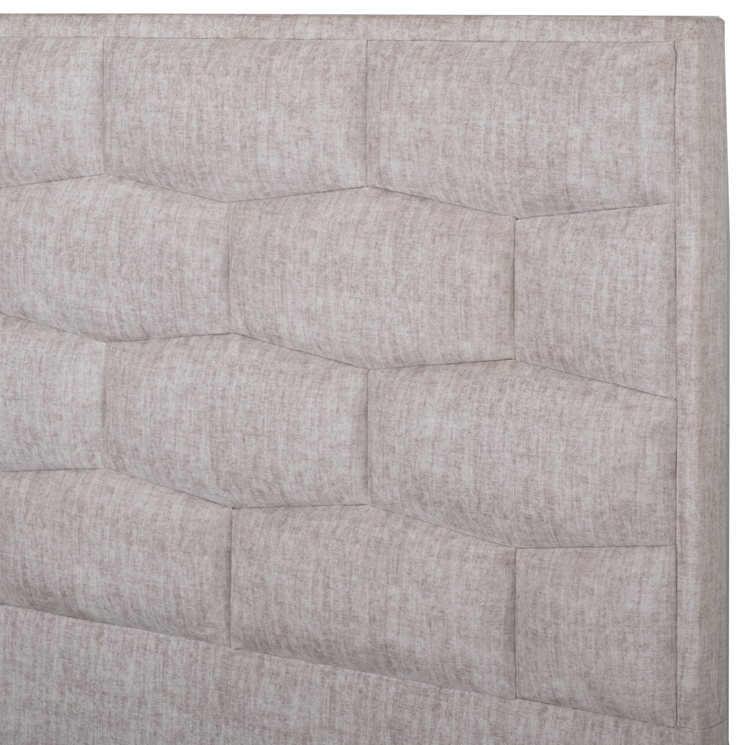 Cama Doble Ruby Velvet Marmol,Champaña