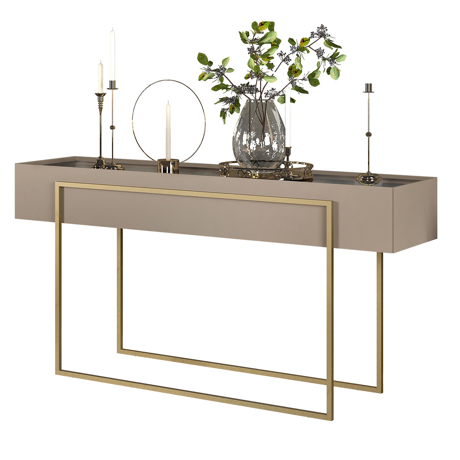 Consola Loft Gris, Champaña B