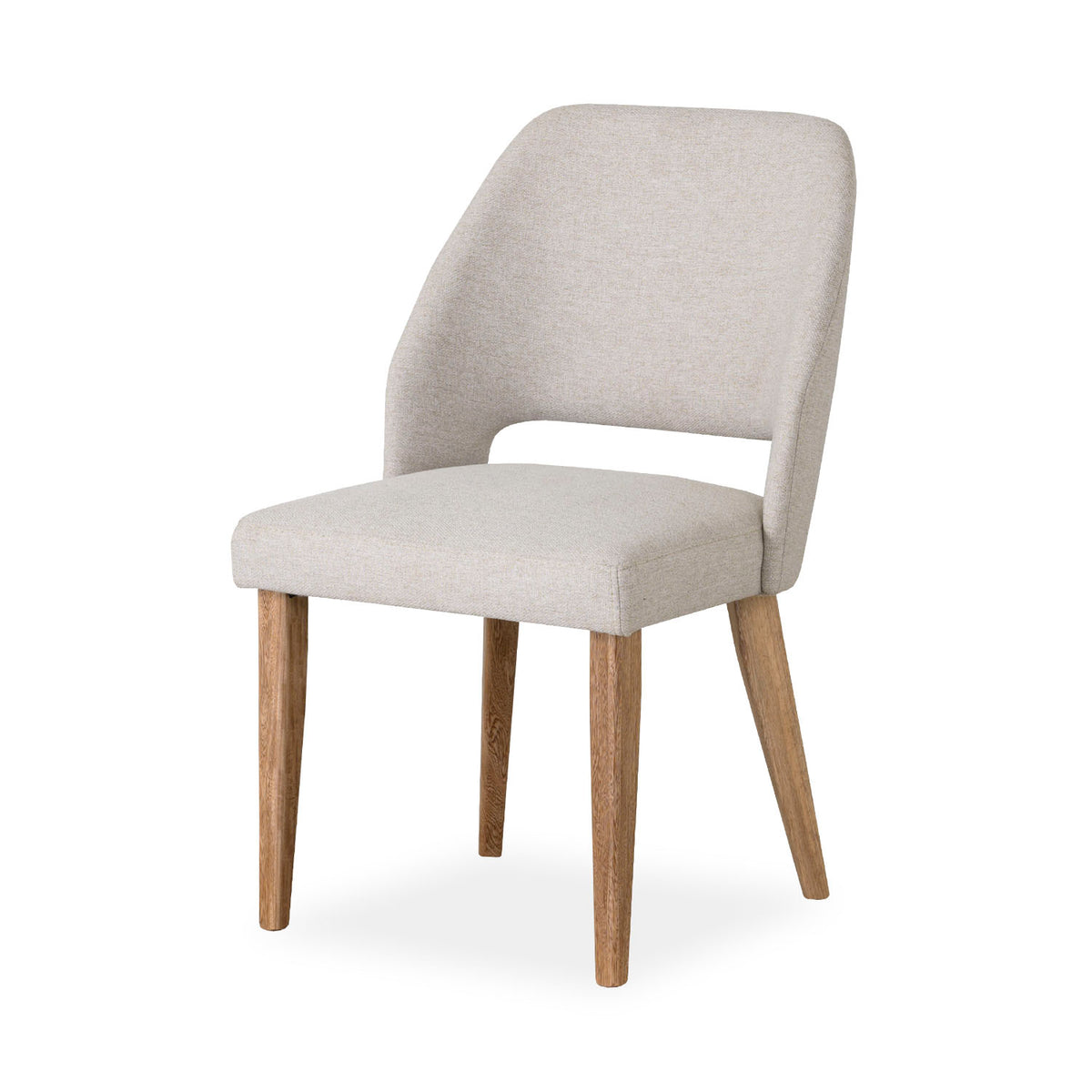 Comedor 4 Puestos Camille Lino Verona Beige, Cubierta Natural