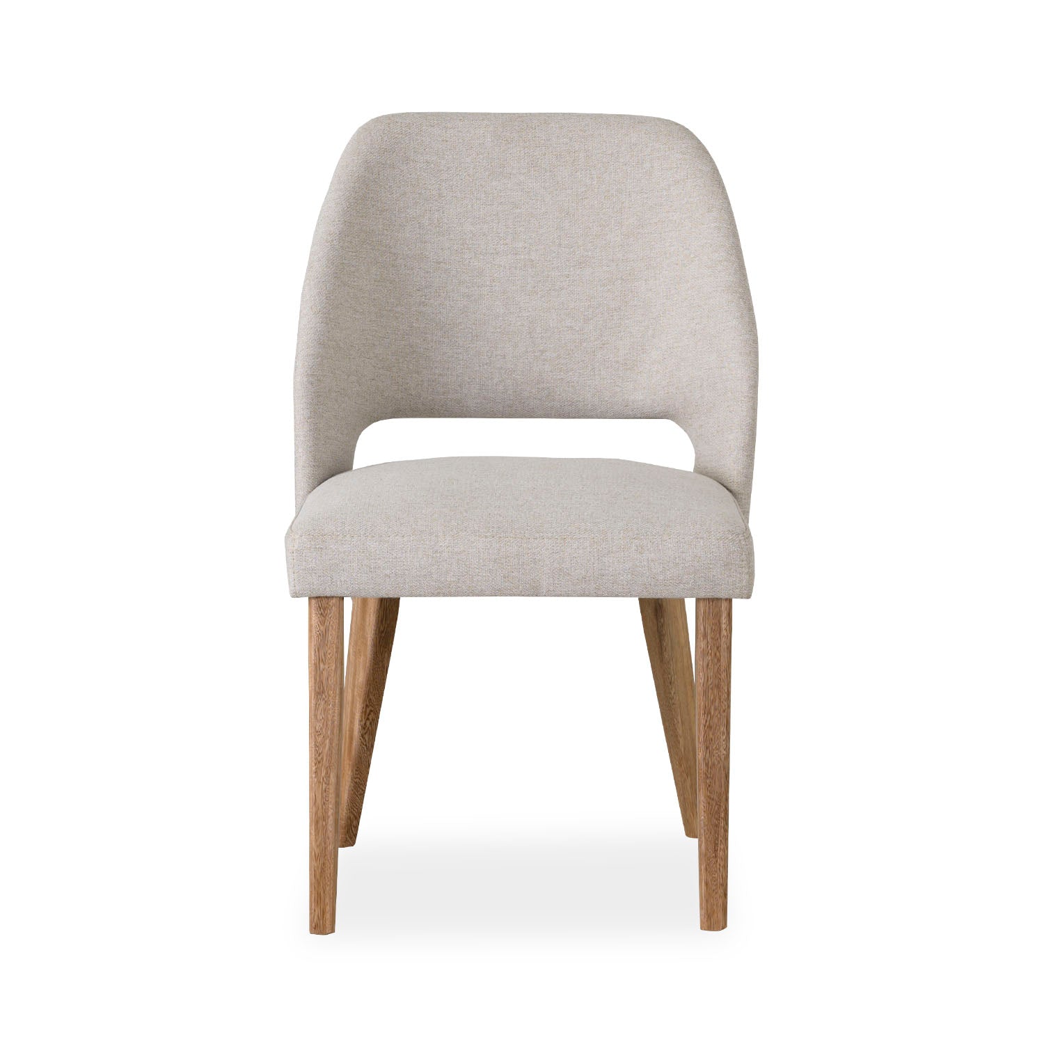 Comedor 4 Puestos Camille Lino Verona Beige, Cubierta Natural
