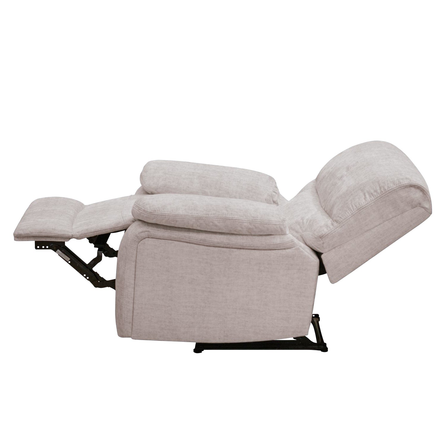 Sillón Reclinable Star Velvet Atlas Marmol Eléctrica