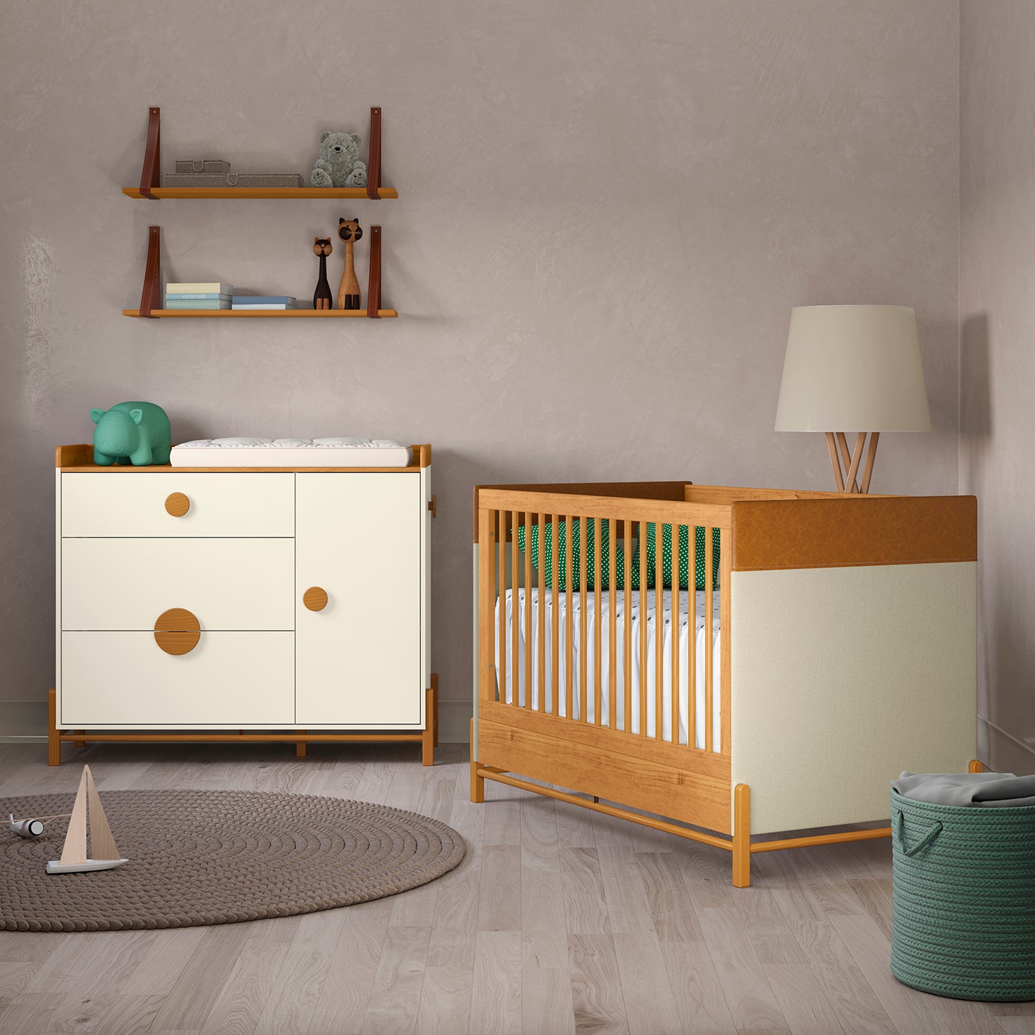 Cuna Para Bebé Ted Miel