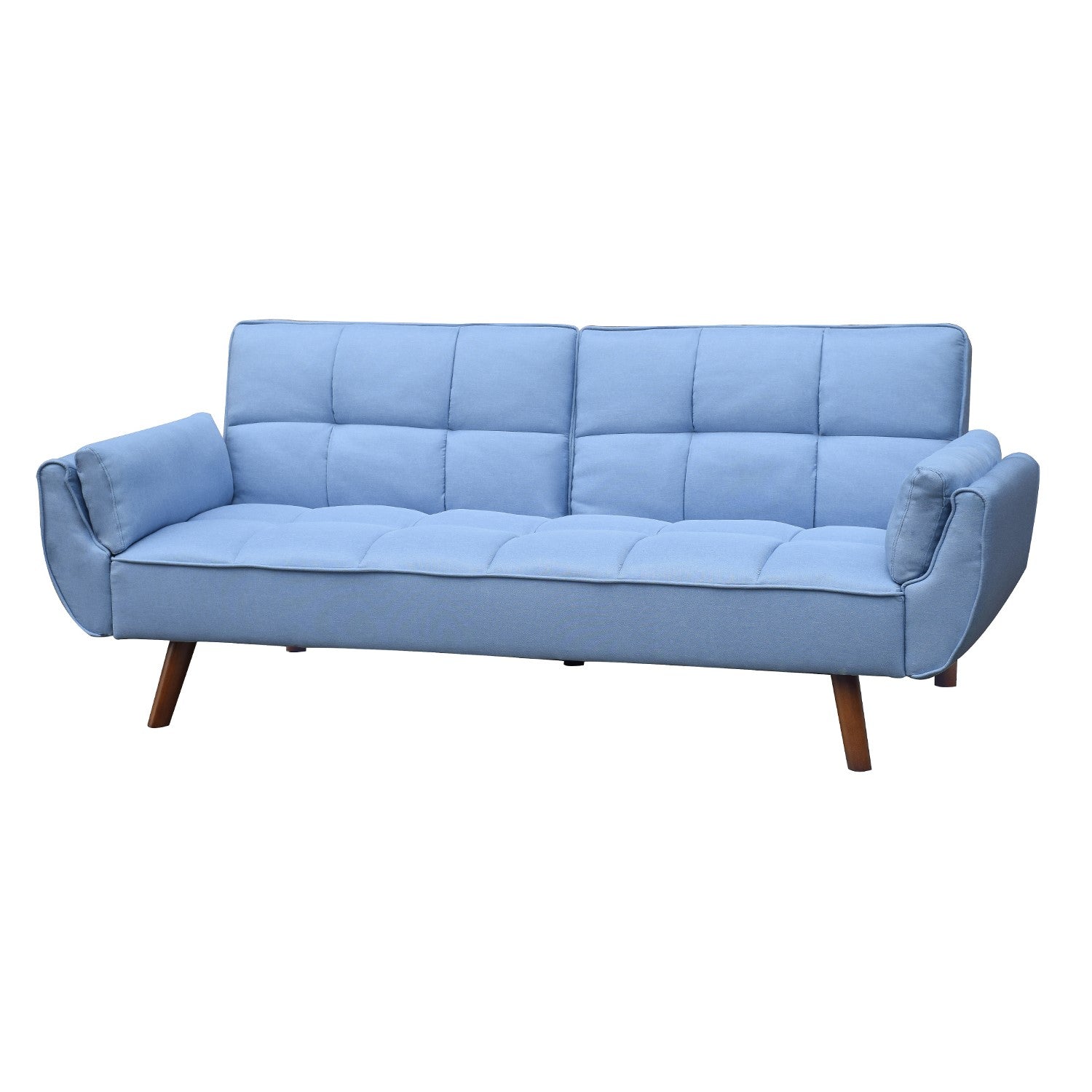 Sofa Cama Wembley Lino Azul Claro